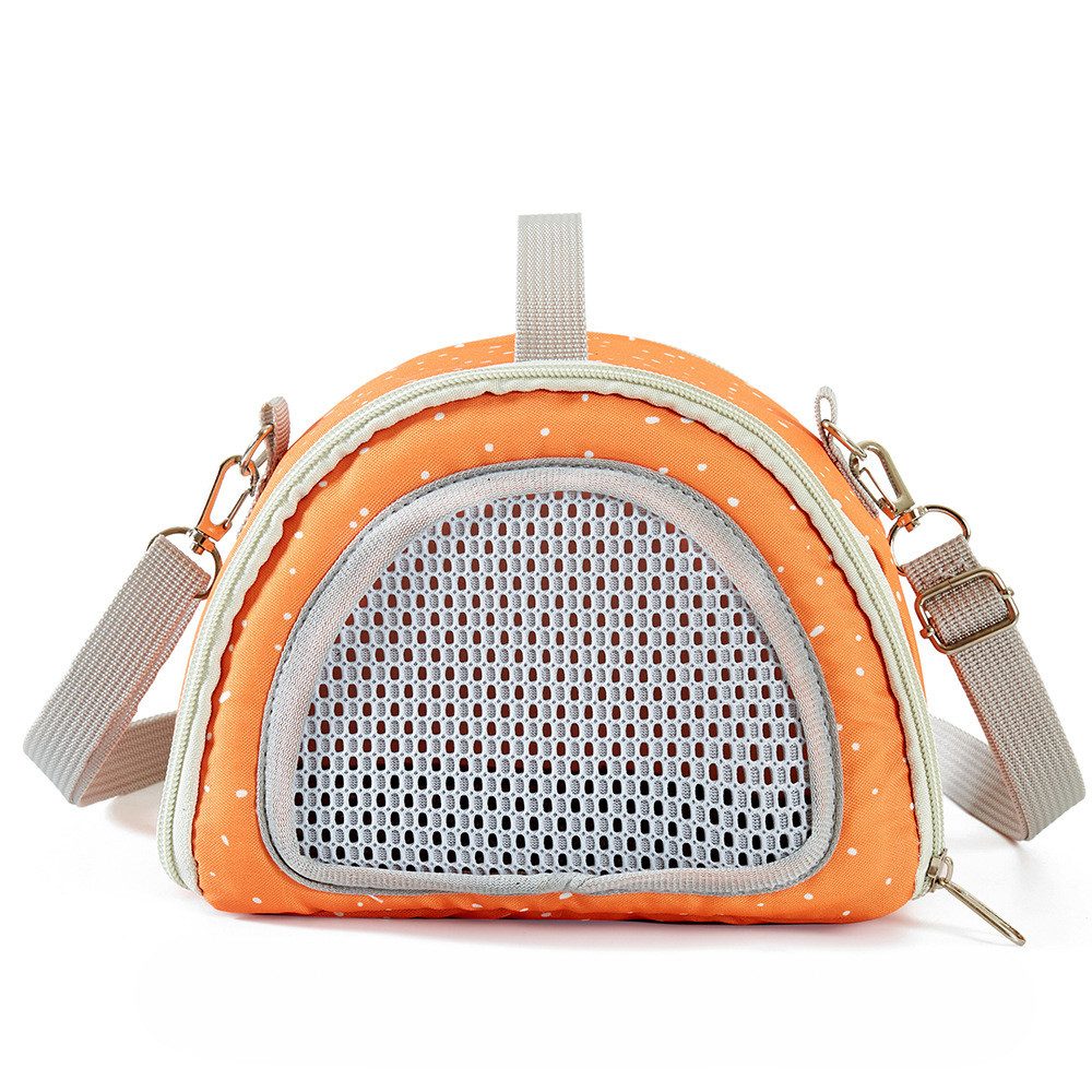 Ledander Tiertransporttasche Hamster-Tragetasche – Haustier-Transporttasche, Hamster-Beutel, Tragetasche,Vielseitig Einsetzbarer, Leichter Reise-Haustier-Rucksack