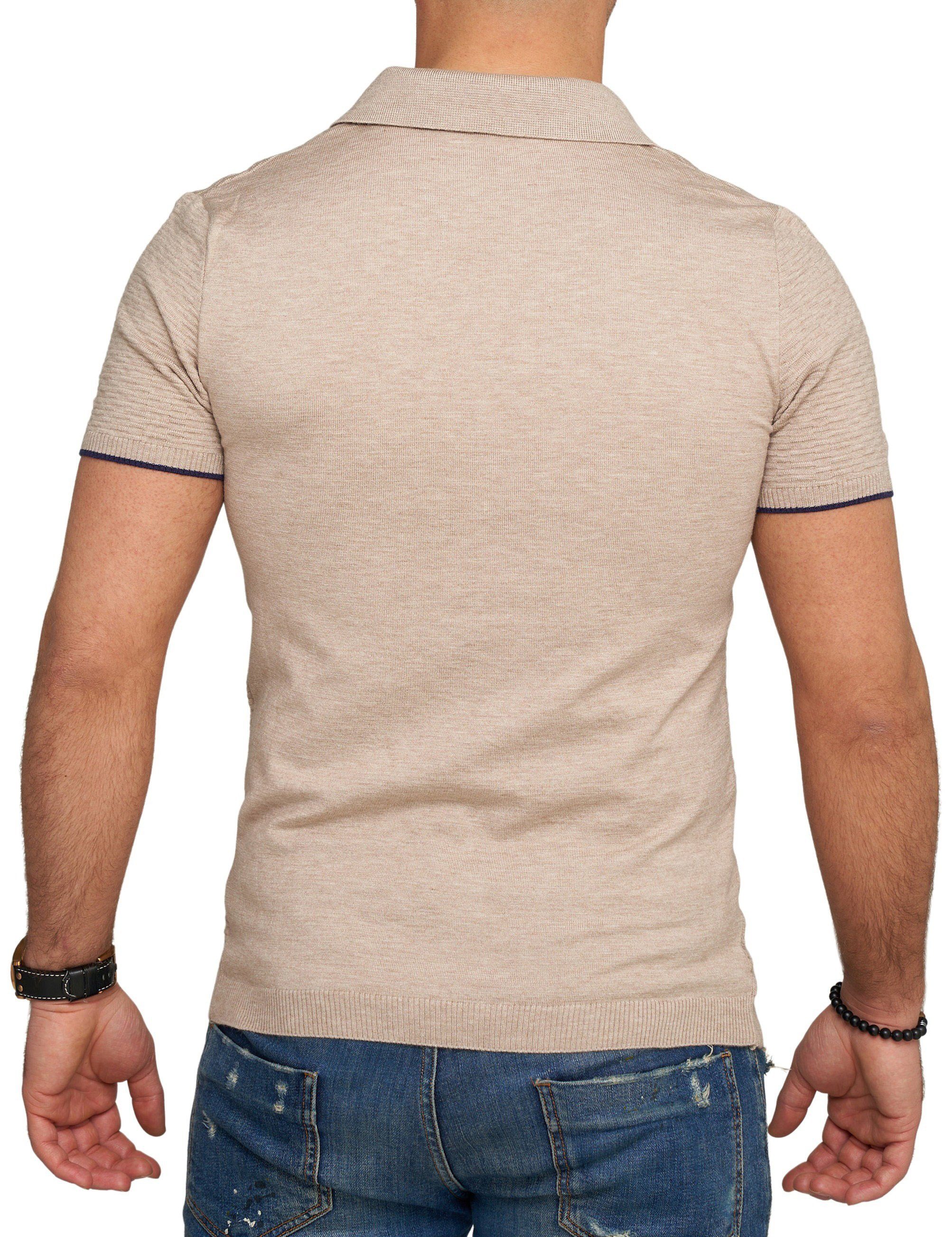CARISMA Poloshirt CRMACEIO Strick Kurzarm Polo günstig online kaufen