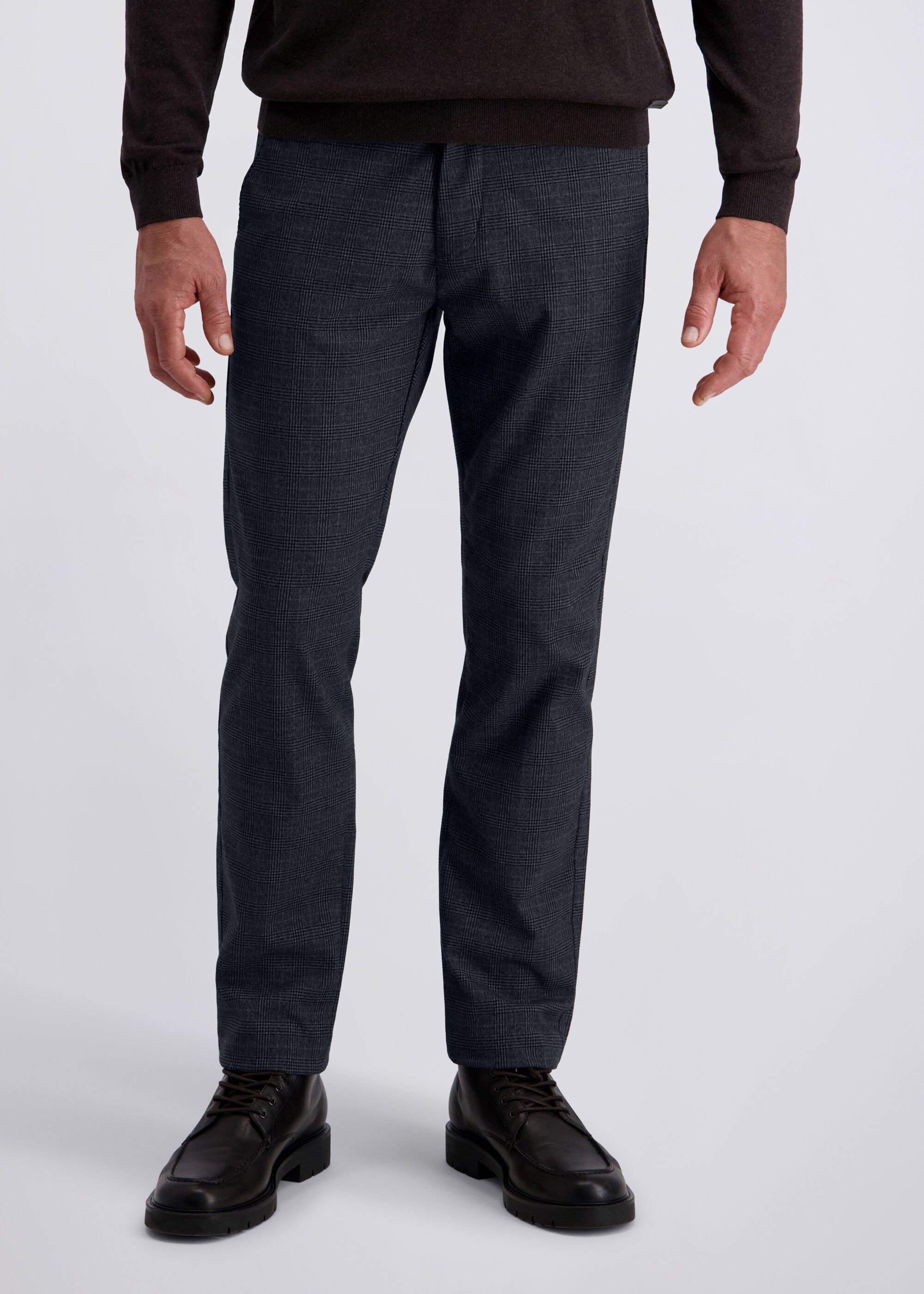 Pierre Cardin Stoffhose Calais mit feinem Karomuster