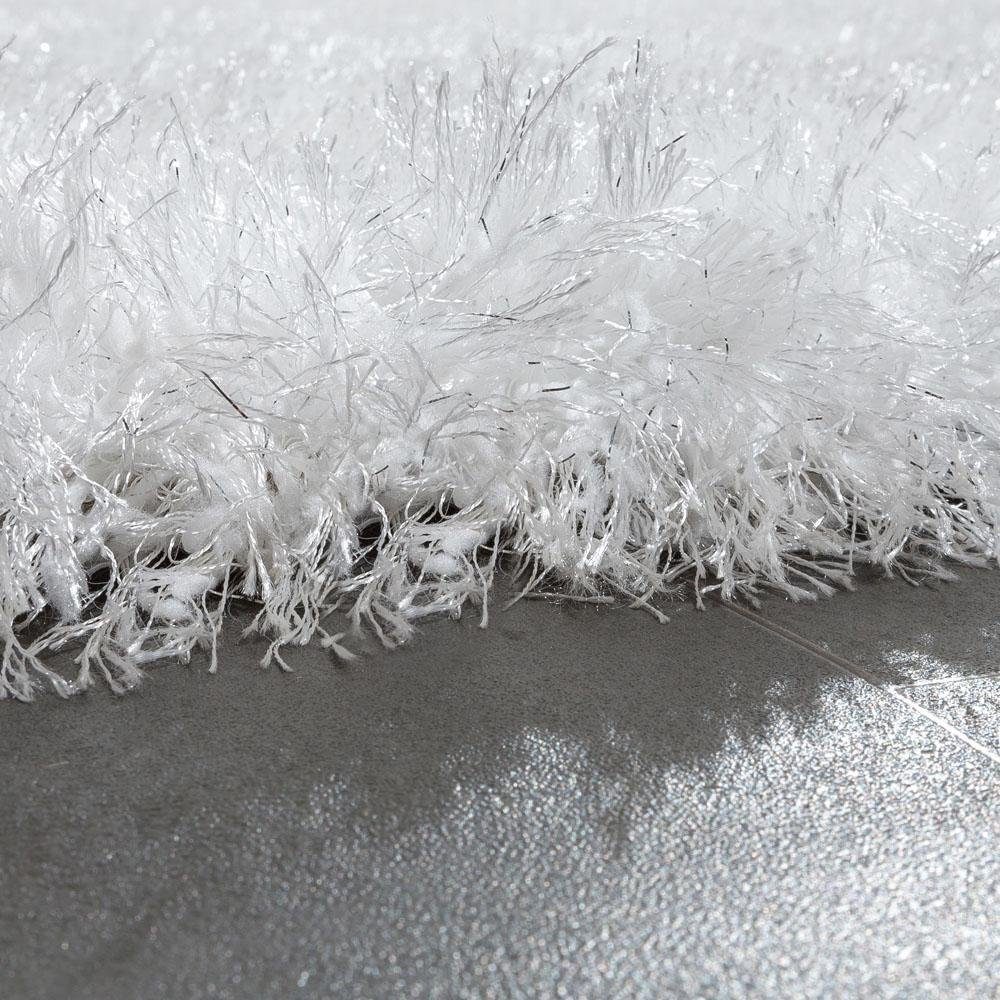 Paco Home Hochflor-Teppich Glamour 300, rechteckig, Höhe: 70 mm, Uni Farben, mit weichem Glanz Garn, auch als Läufer erhältlich – Bild 4 von 5