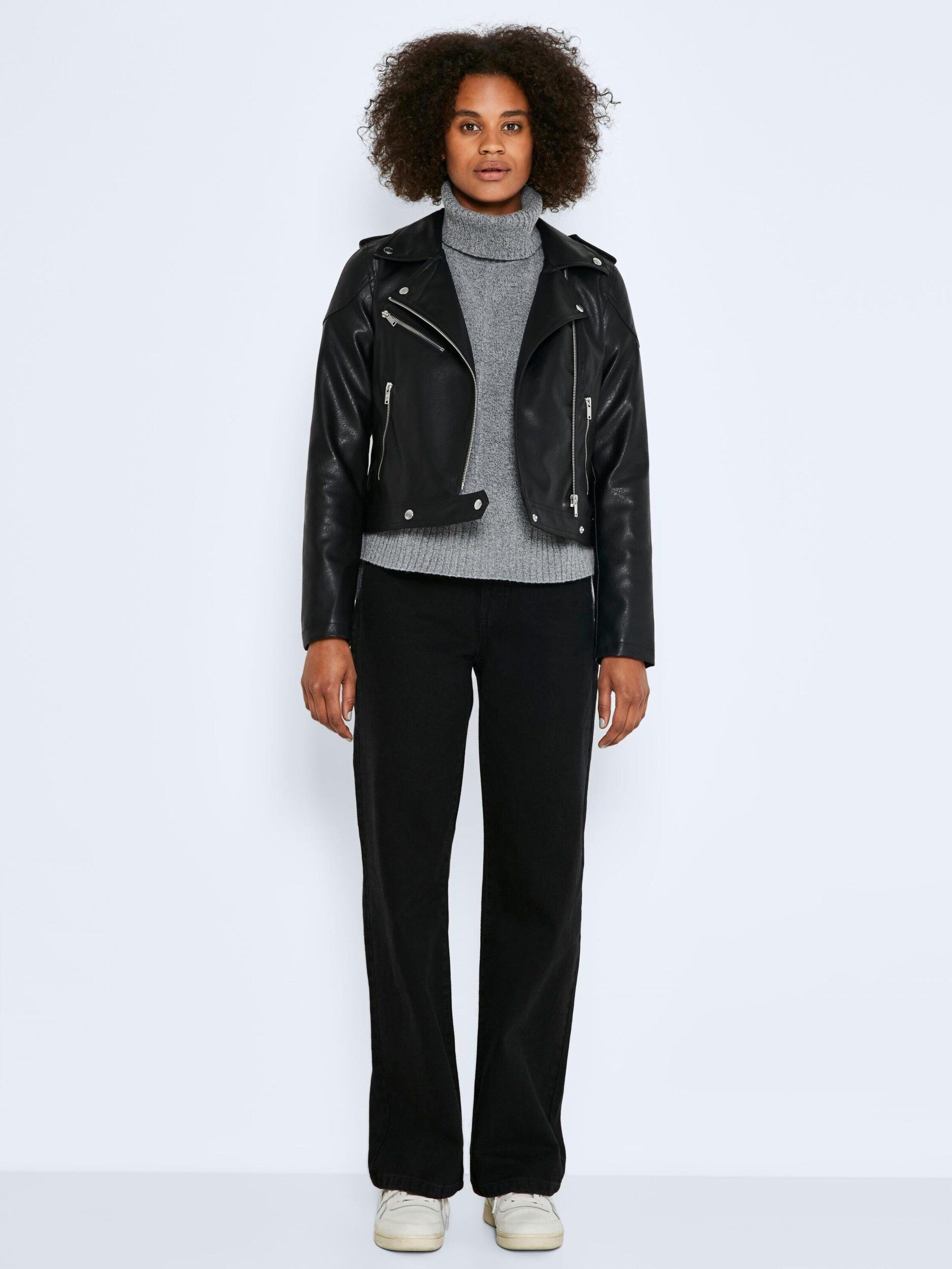 Noisy may Lederjacke (1-St)