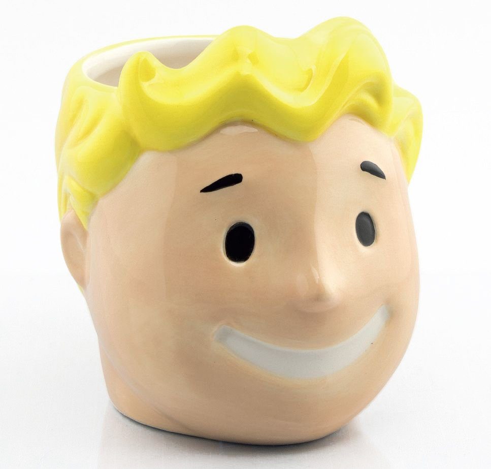 GB eye Tasse Fallout Tasse Vault Boy 3D, 100% Keramik
