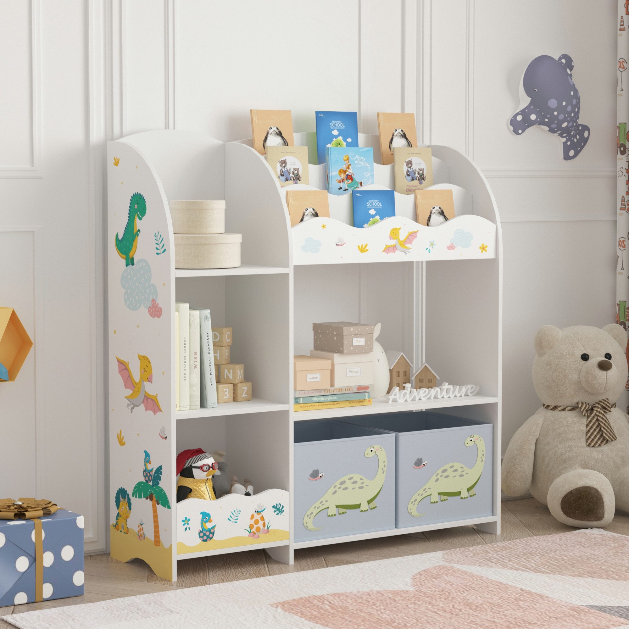 en.casa Kinderregal, »Lysekil« 100 x 93 günstig online kaufen