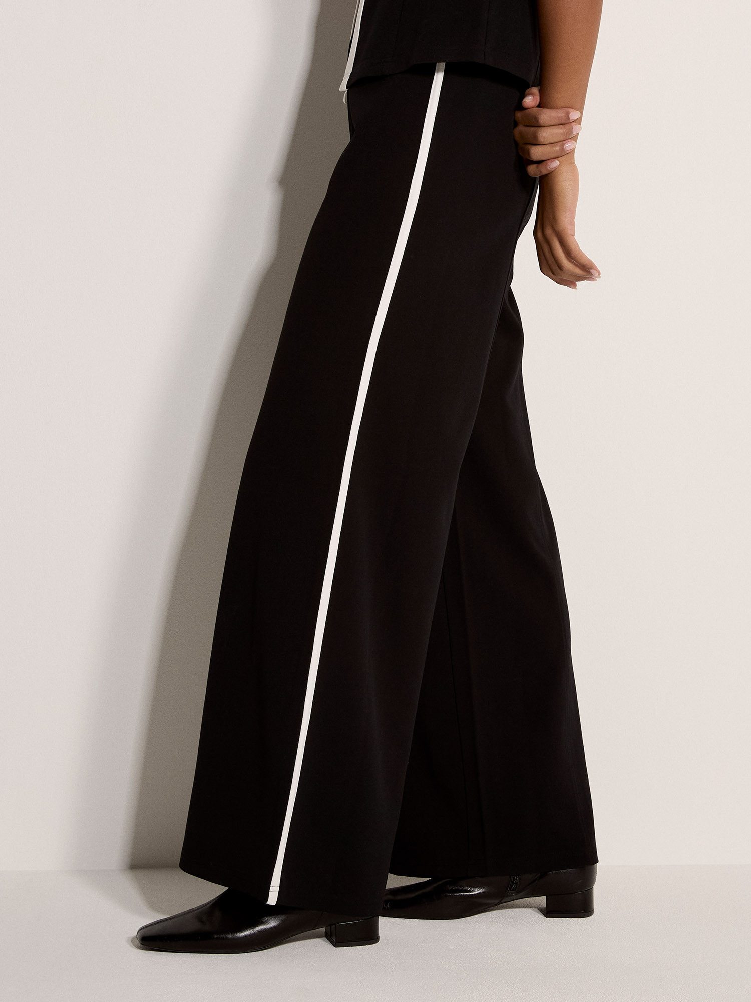 Stoffhose Jersey-Crêpe-Hose