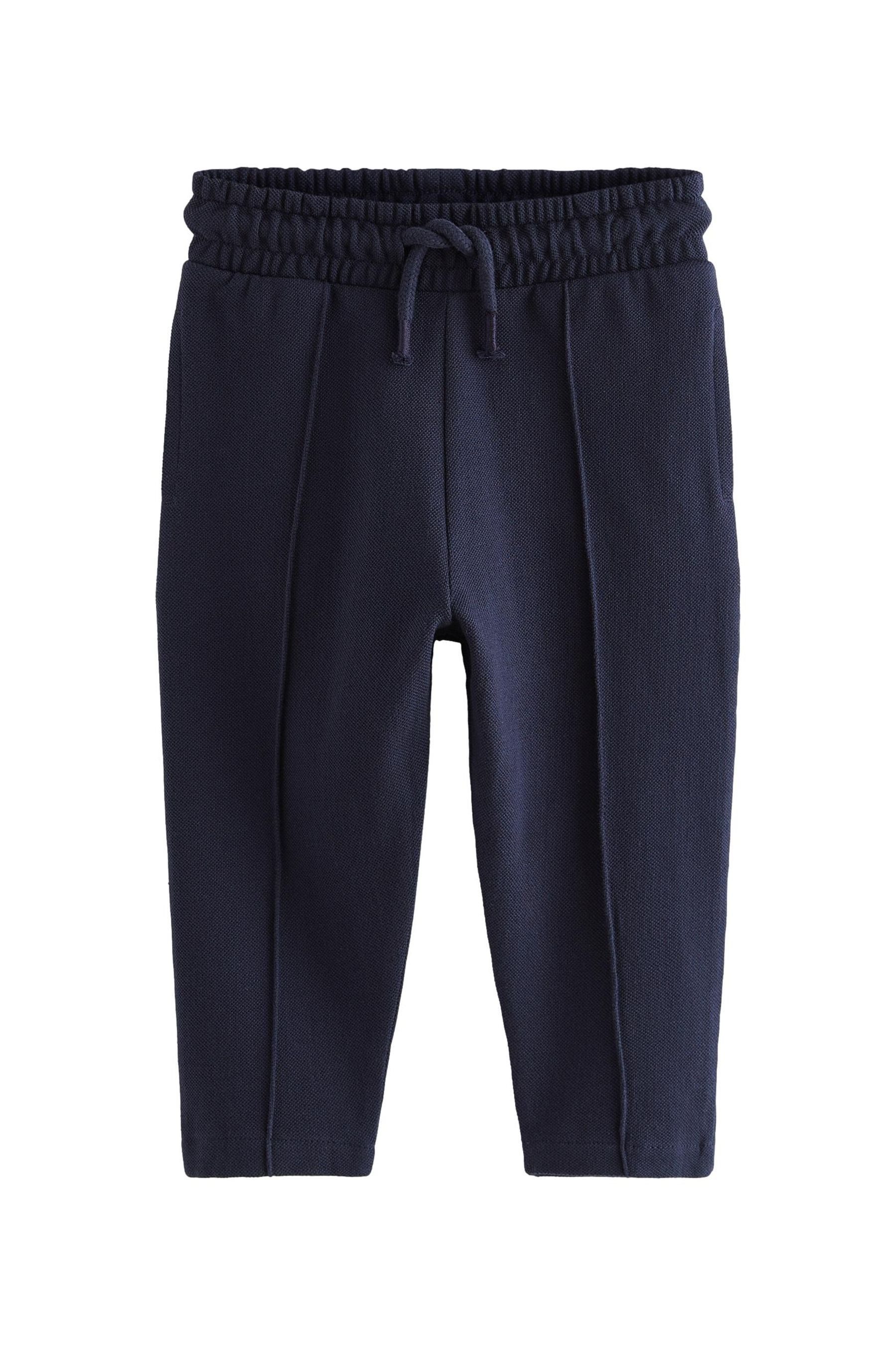 Next Jogginghose Jersey-Hose mit Biesen aus 100 % Baumwolle (1-tlg)