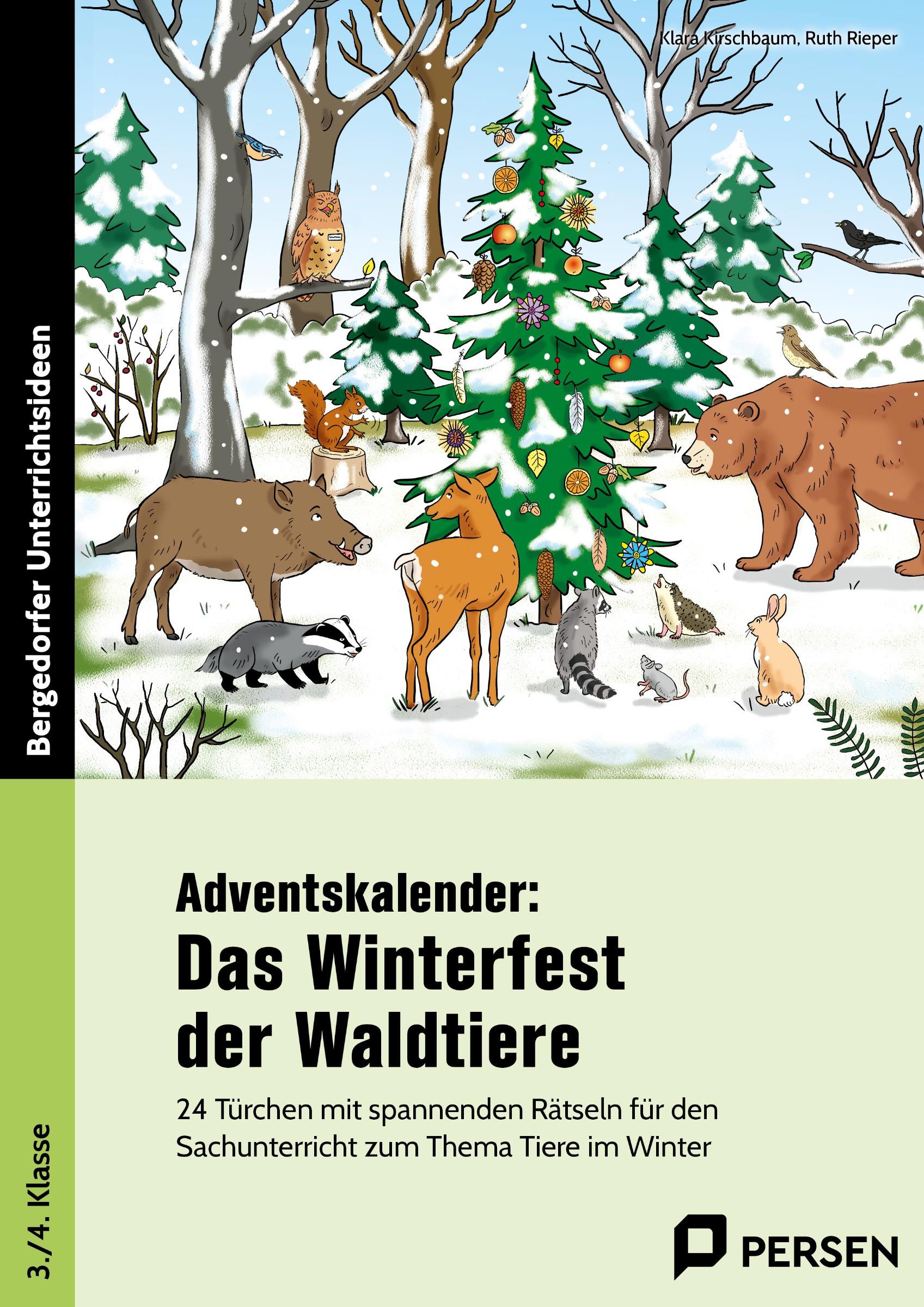 Persen Verlag Adventskalender Adventskalender: Das Winterfest der Waldtiere