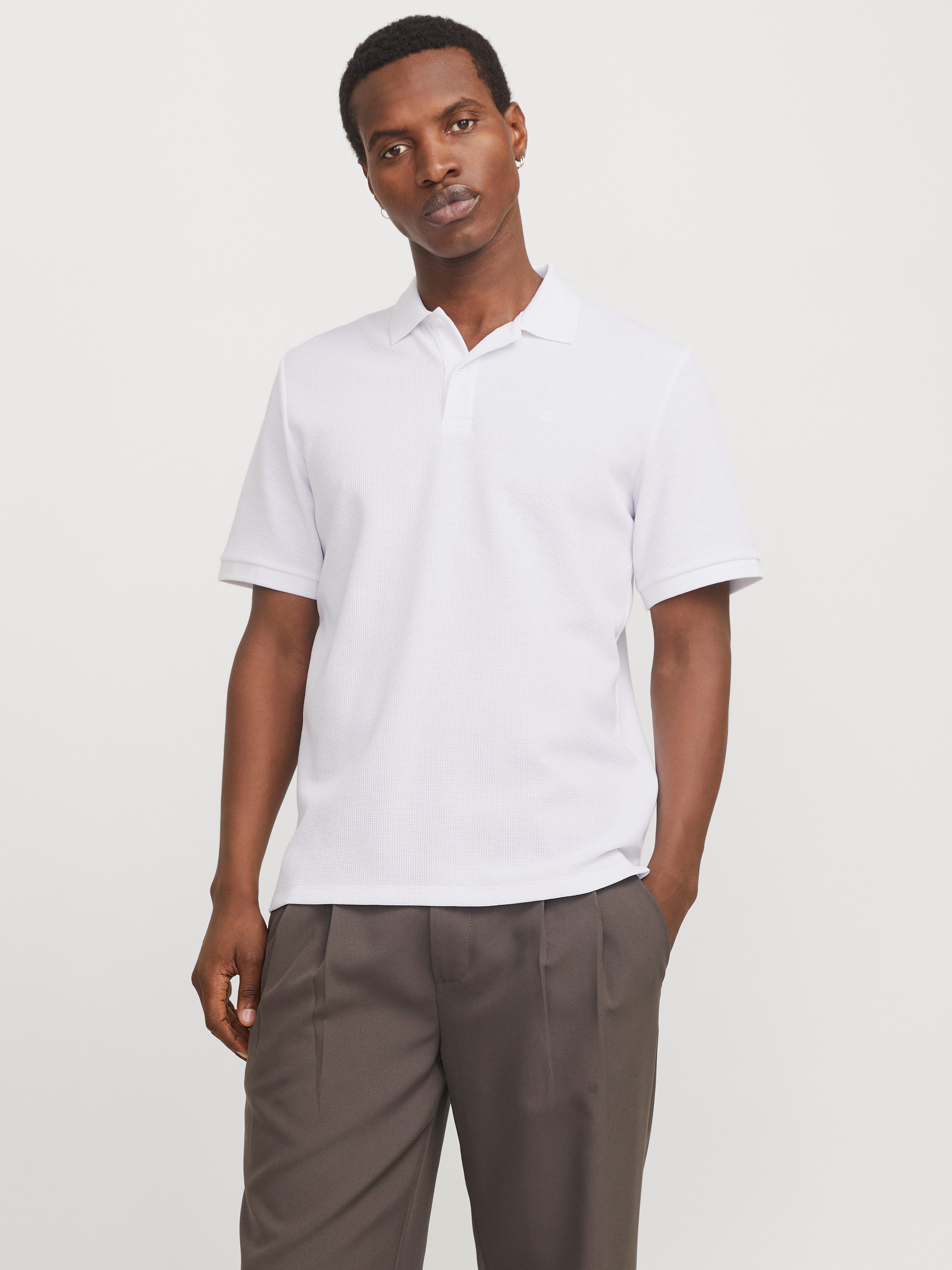 Jack & Jones Poloshirt JJEAUSTIN POLO SS NOOS mit Logo Stickerei günstig online kaufen