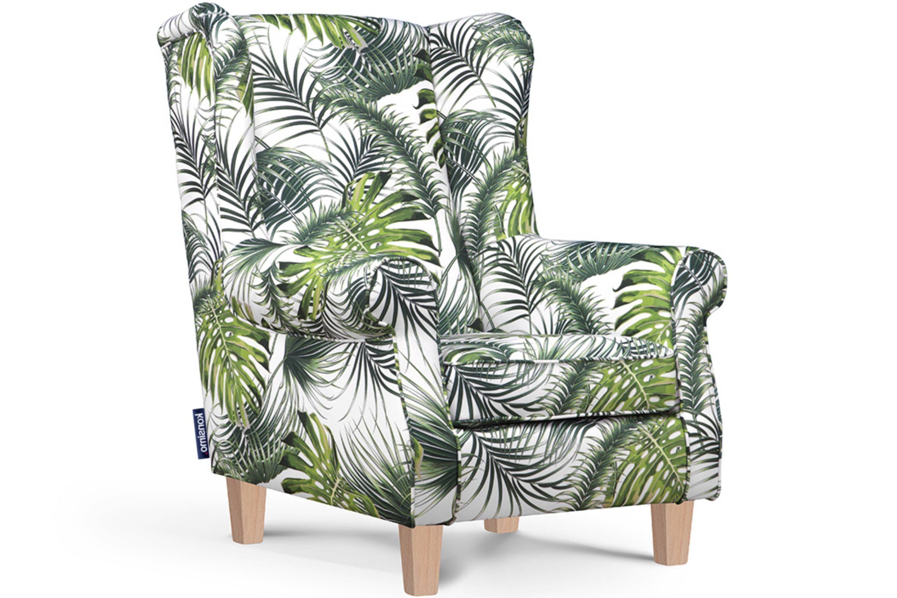 KONSIMO® Ohrensessel MILES Gepolsterter Sessel, mit günstig online kaufen
