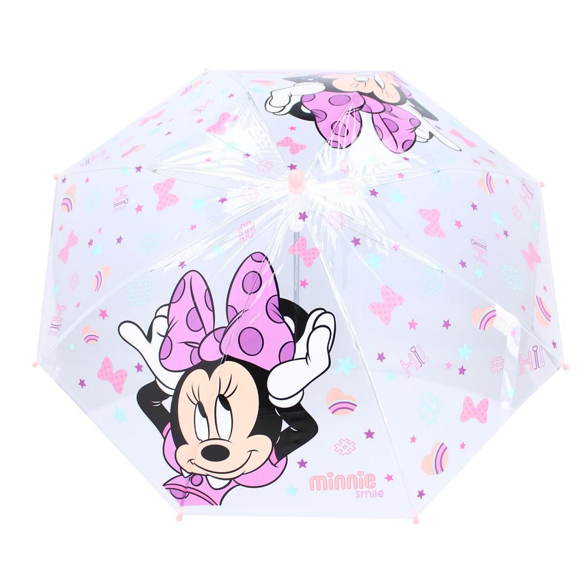 Vadobag Stockregenschirm Kinderschirm Regenschirm Minnie Maus, Rainy Days