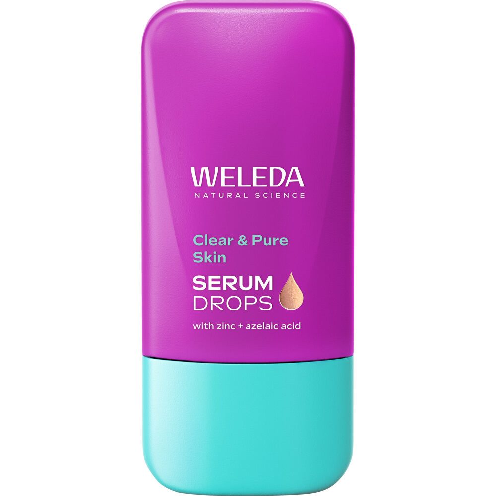 WELEDA Gesichtspflege Clear Pure Skin Serum Booster Drops, 30 ml