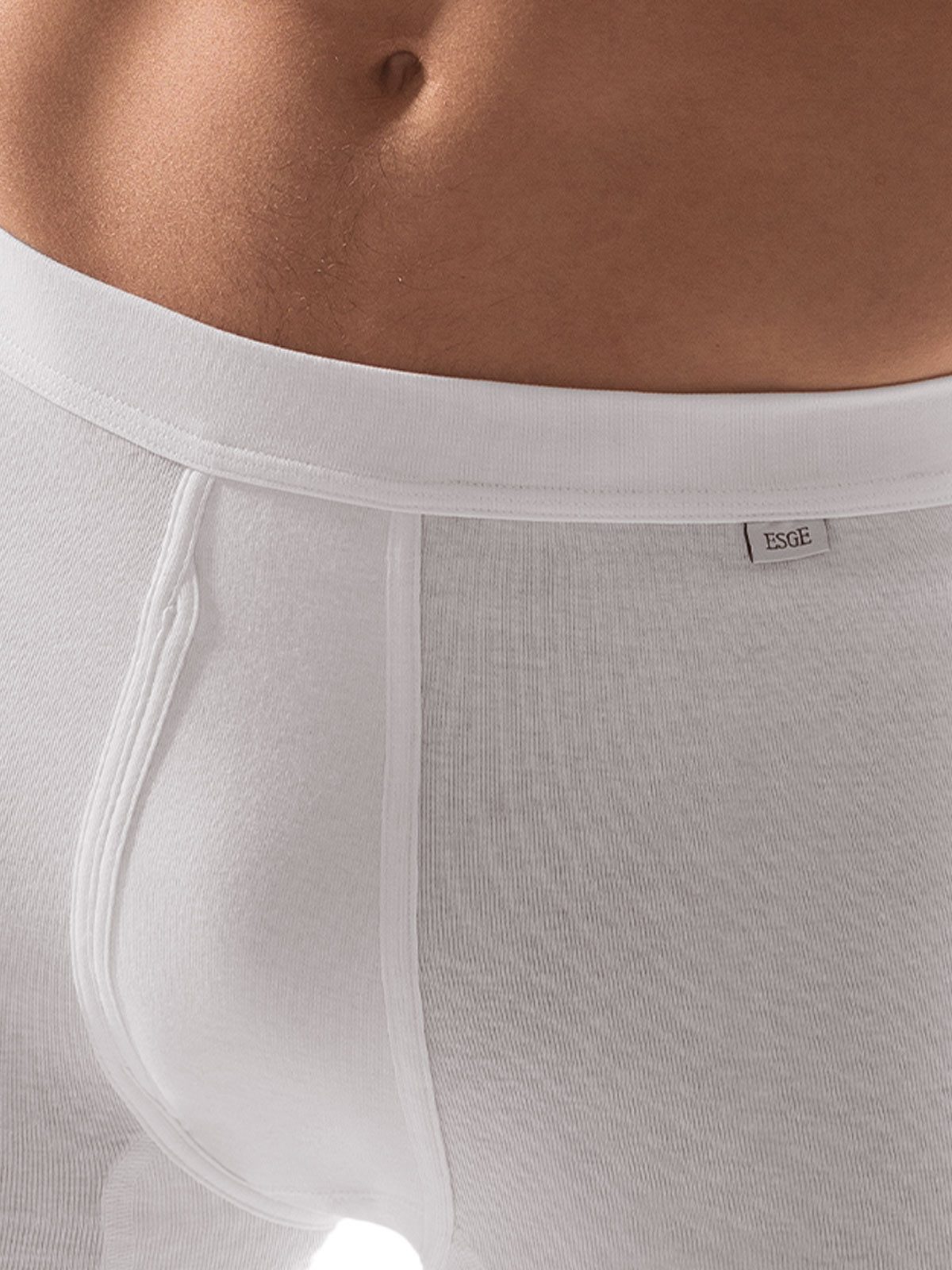 ESGE - Die Wäsche-Macher Retro Pants 3er Pack Herren Pant Mondial Feinripp (Packung, 3-St) mit eingriff
