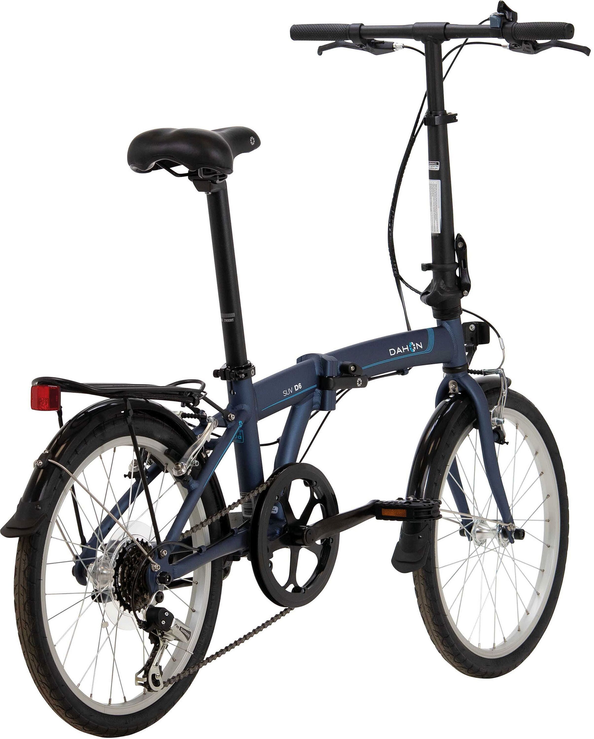 Dahon Faltrad, 6 Gang, Kettenschaltung, Faltrad 20 Zoll SUV D6