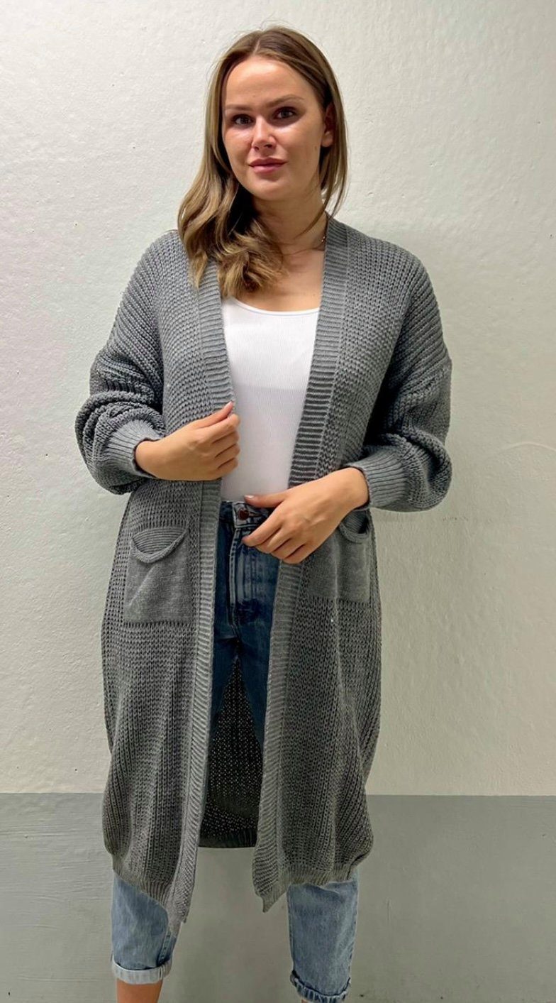 Worldclassca Longstrickjacke Worldclassca Damen Strickjacke Cardigan Strickmantel Winter Pullover