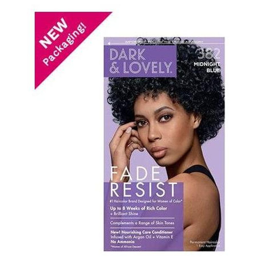 Haarmaske Dark and Lovely Soft Sheen-Midnight Blue 382 Rich Conditioning Color