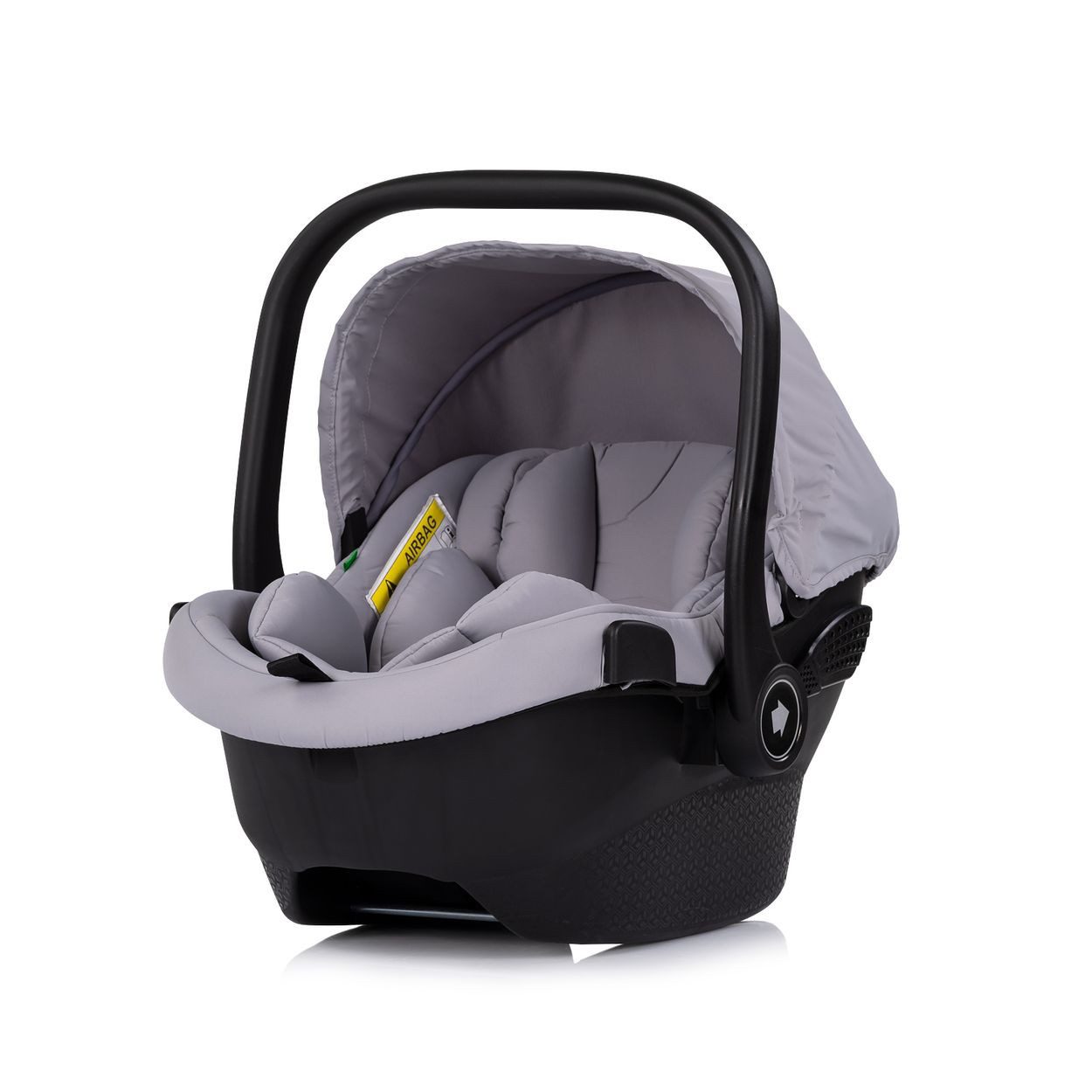 Chipolino Babyschale Babyschale Pearl i-Size, ab: 0, bis: 1.25, (40-85cm) Sonnendach 3-Punkt-Gurt Kopfstütze