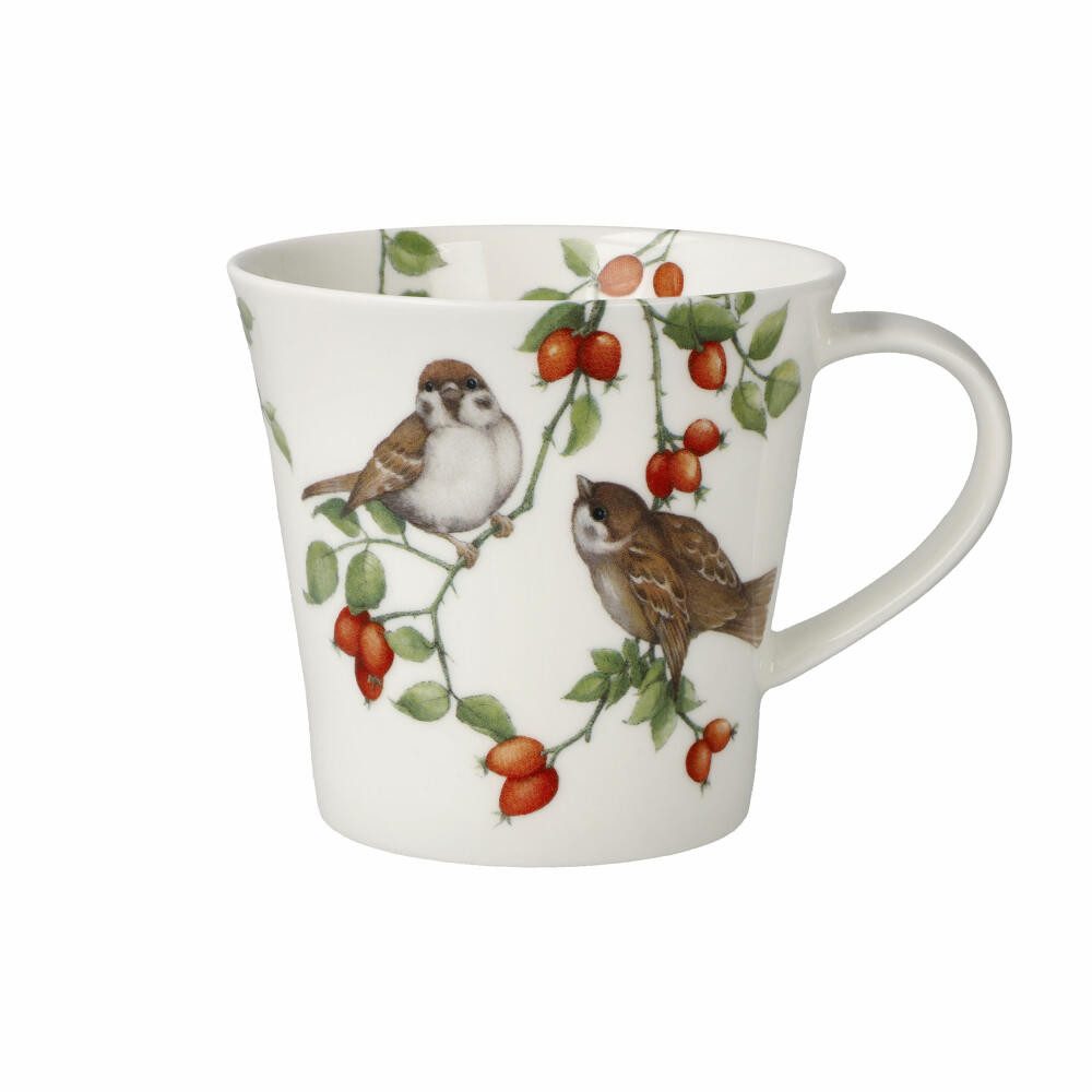 Goebel Becher Spatzen, Fine Bone China