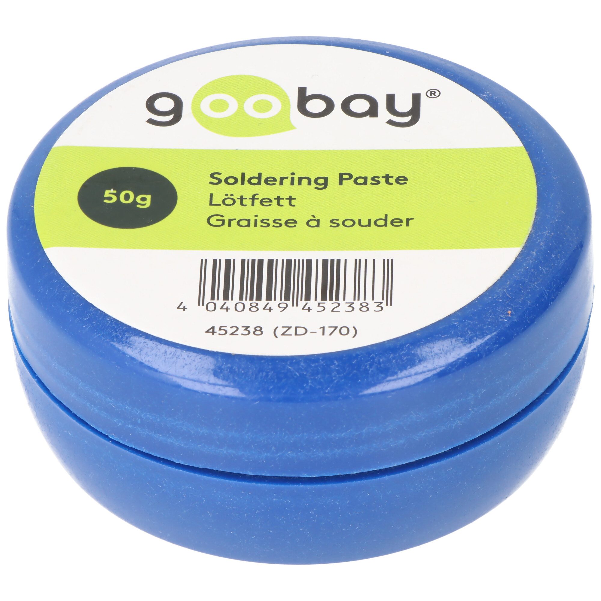 Goobay Lötkolben Goobay Lötfett Dose, 50 g - Lötpaste zum Löten von Elektronikbauteile