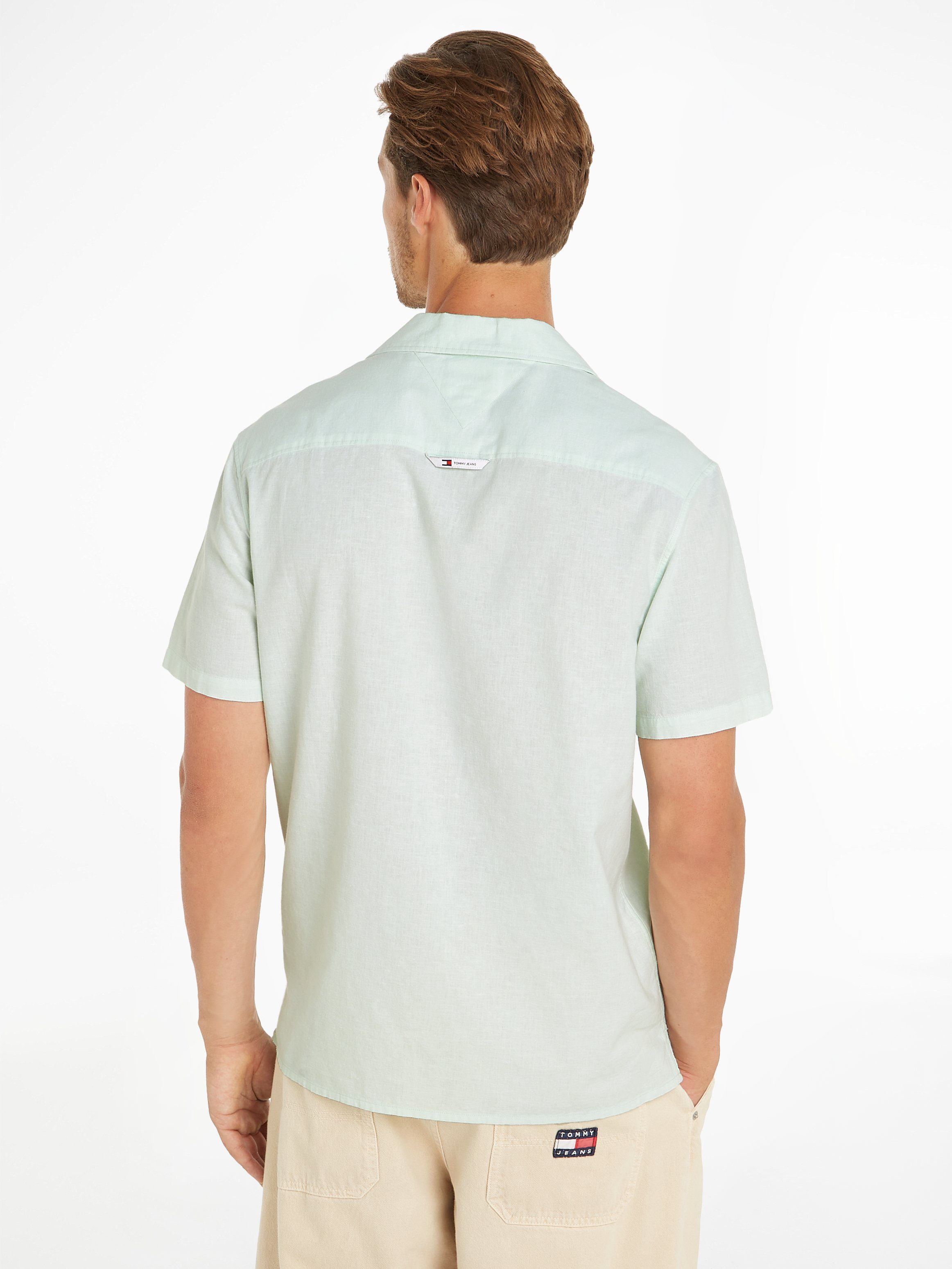 Tommy Jeans Kurzarmhemd TJM LINEN BLEND günstig online kaufen