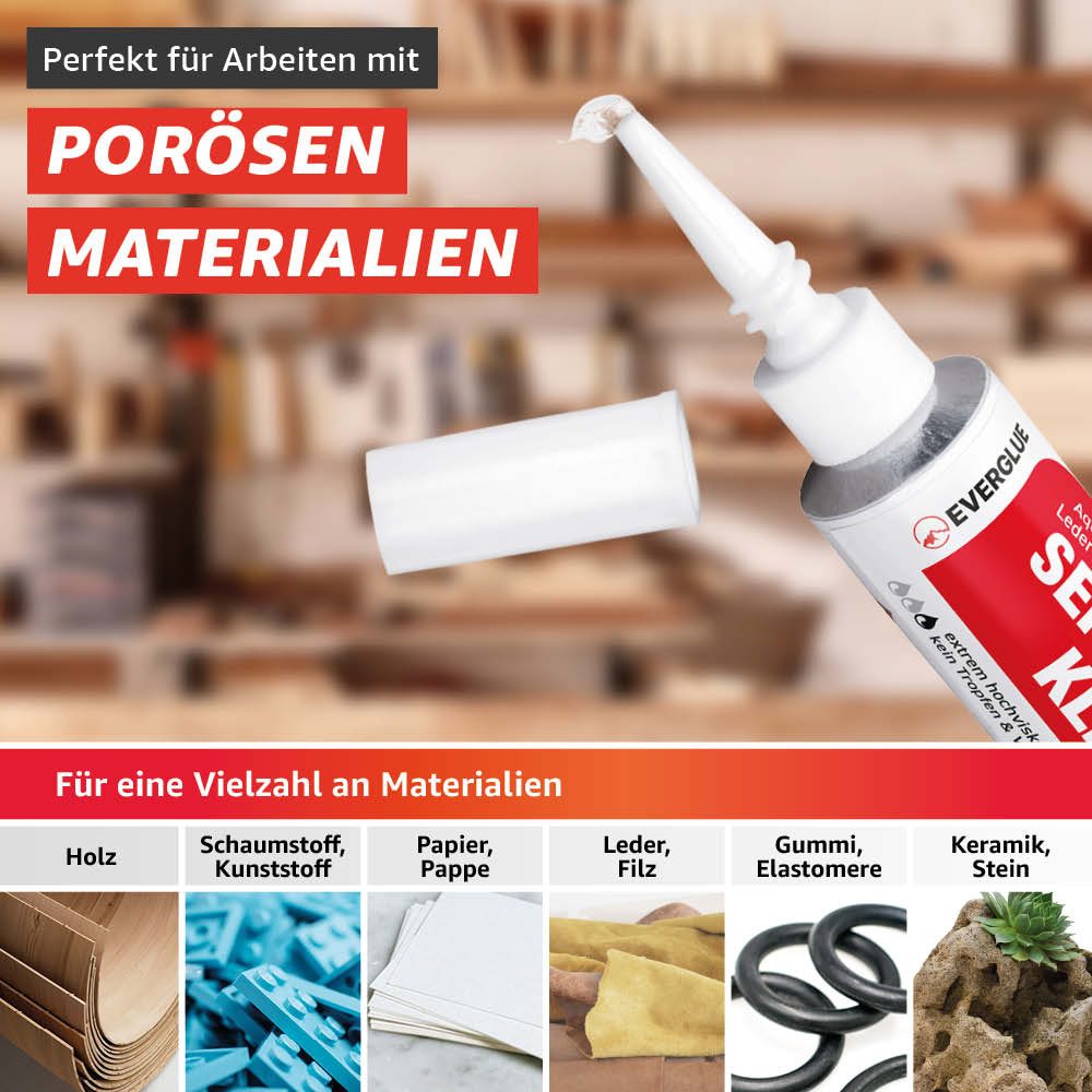 Everglue Sekundenkleber Everglue Sekundenkleber Gel Korallenkleber günstig online kaufen