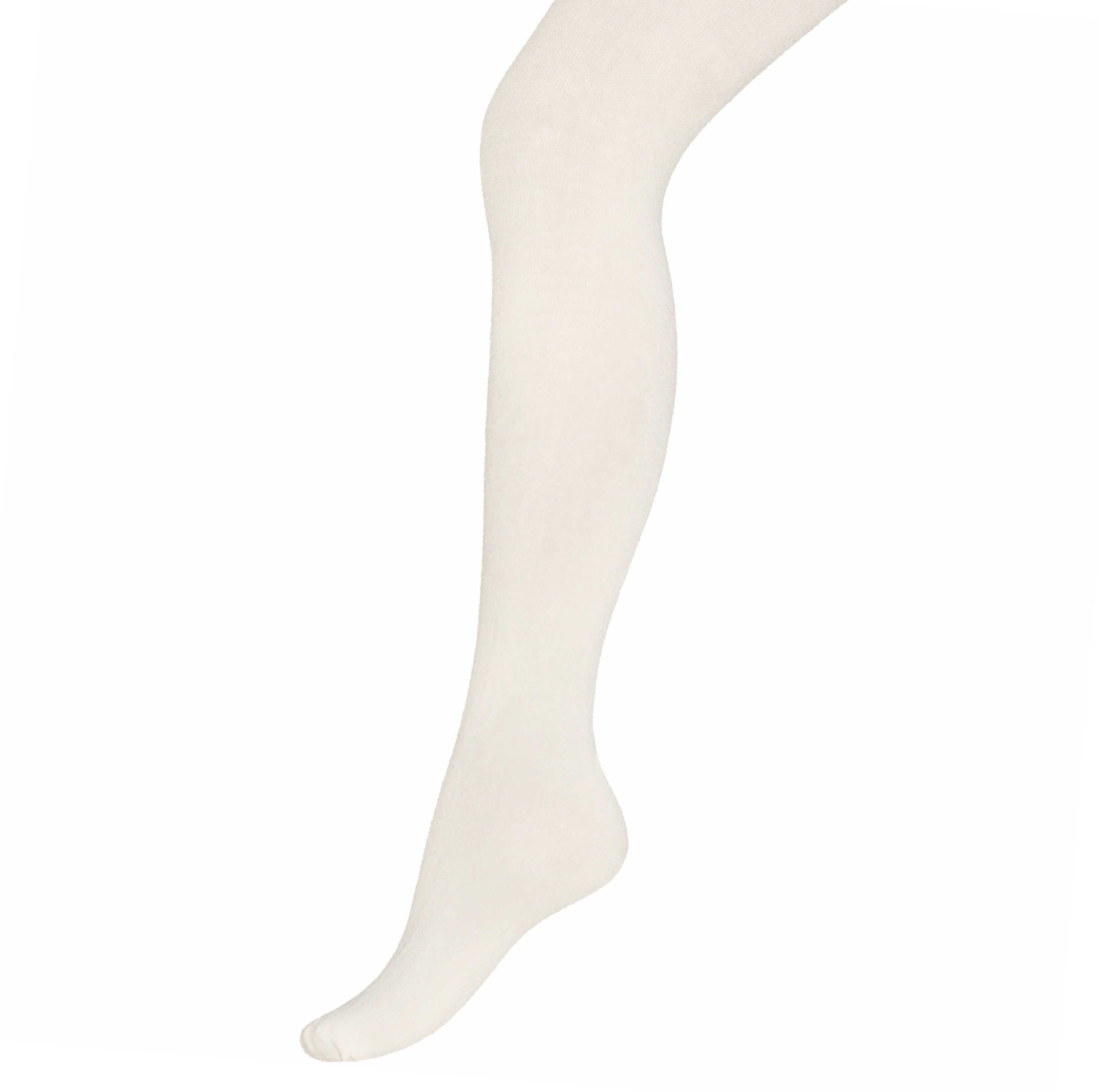 Strickstrumpfhose Damenstrumpfhose Wolle glatt