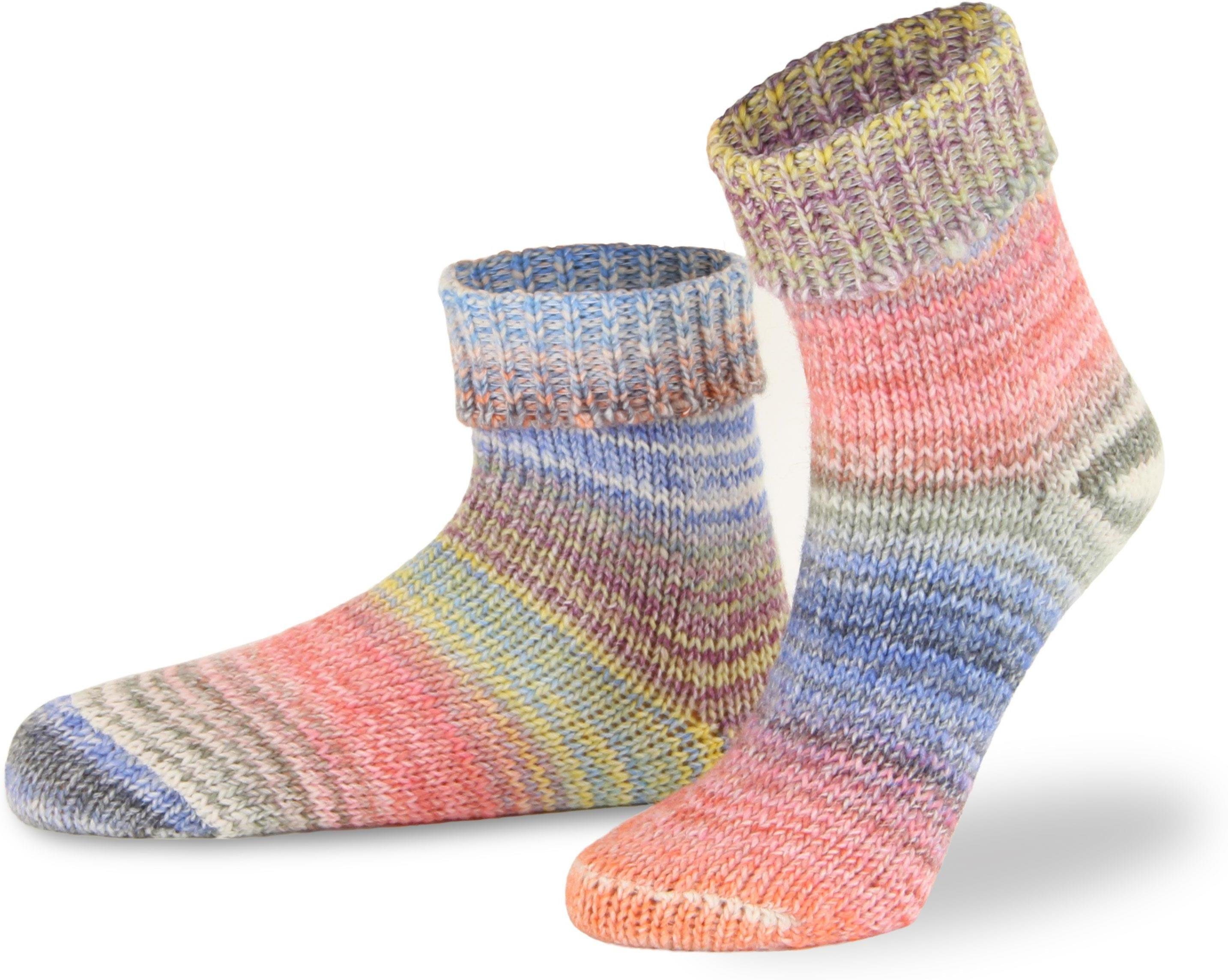 normani Thermosocken 2 Paar Skandinavische Wollsocken mit Umschlag (2 Paar) günstig online kaufen