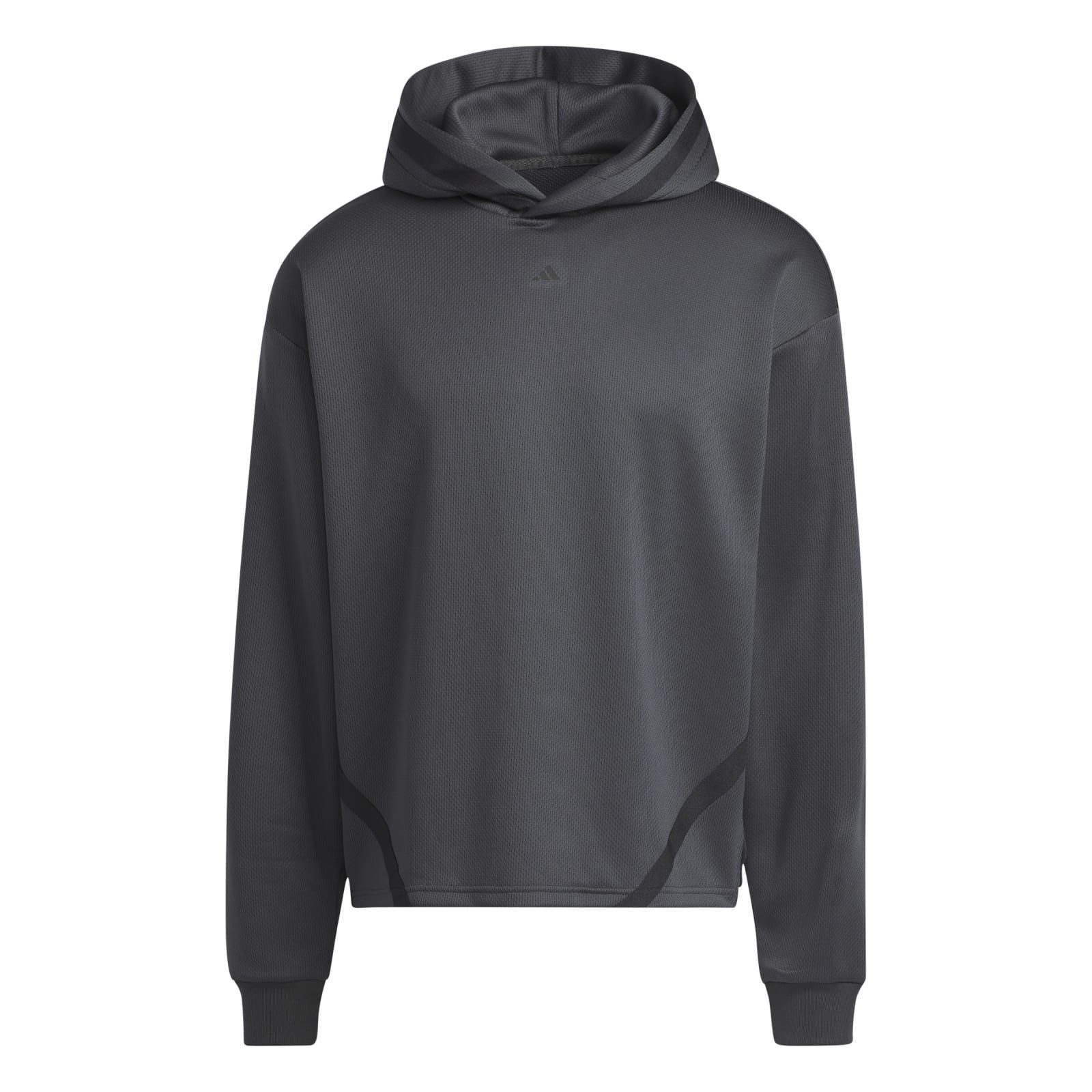 Kapuzenpullover Hoody Select (Recycling-Polyester) carbongrau/schwarz Herren