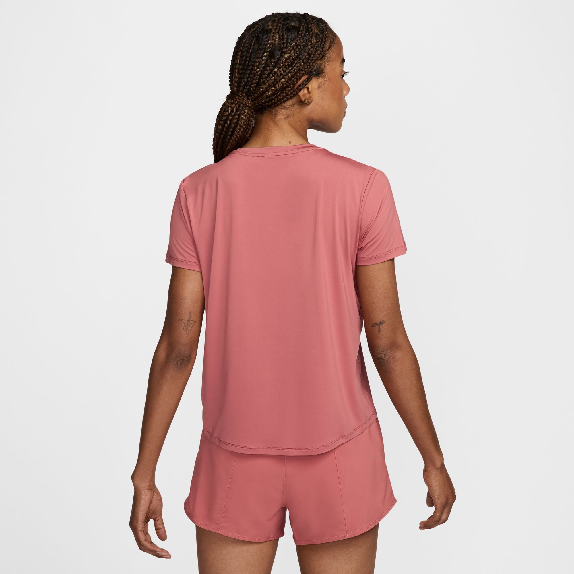 Nike T-Shirt W NK ONE CLASSIC DF SS TOP HABANERO RED/UNIVERSITY RED/BL günstig online kaufen