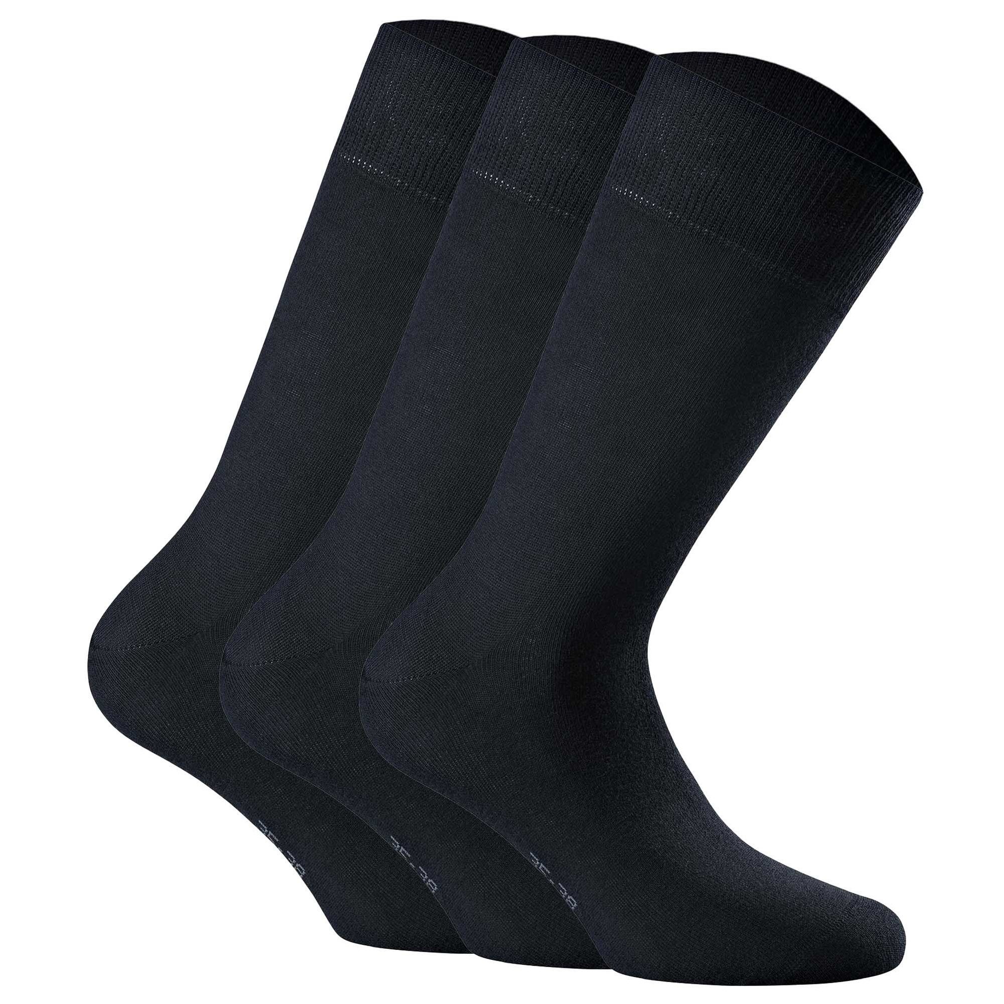 Rohner Socks Kurzsocken Unisex Socken 3er Pack Baumwolle (Packung, 3er Pack)
