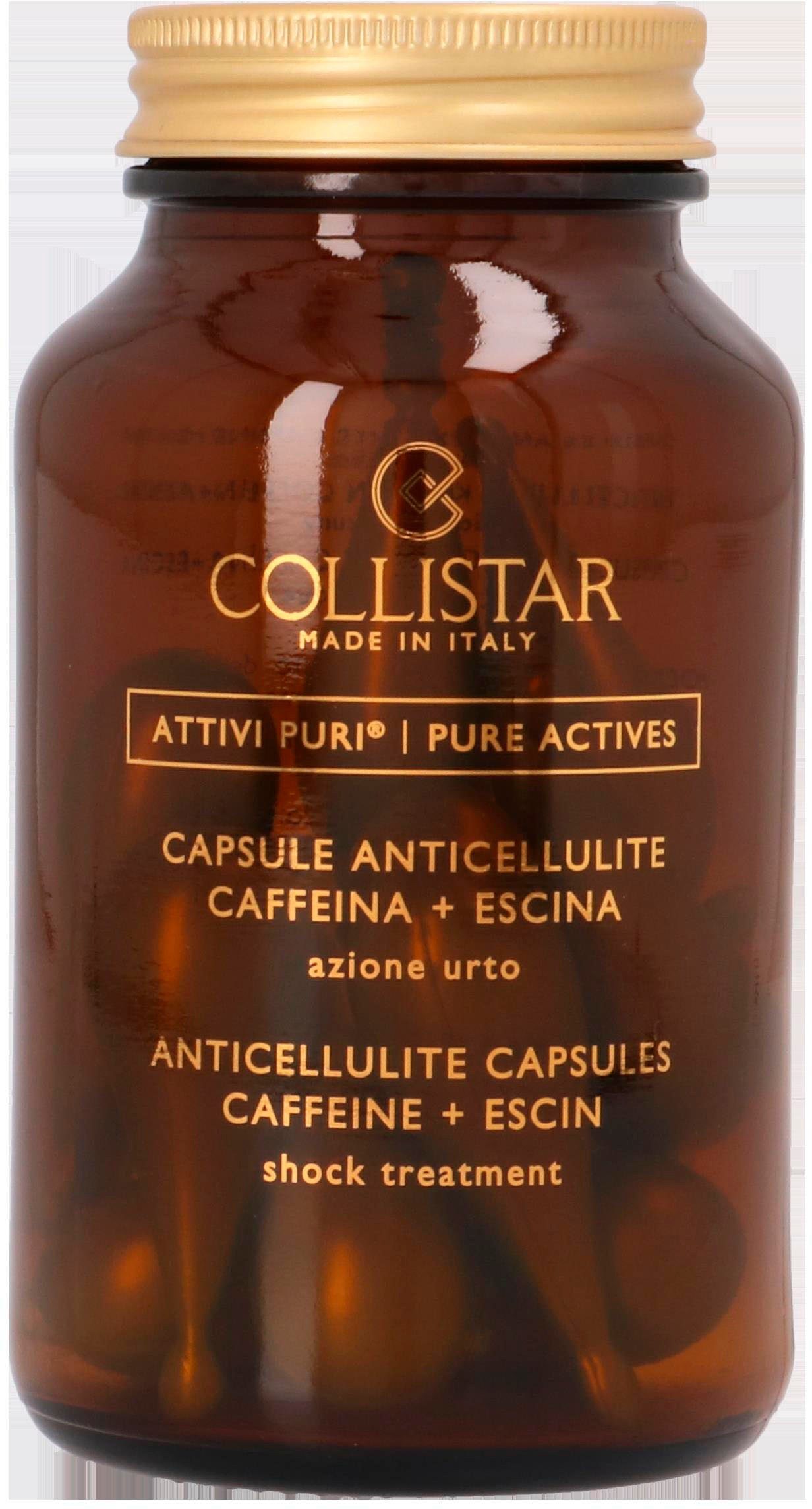 COLLISTAR Körperpflegemittel Pure Actives Anticellulite Capsules, Sofort wirkend, hilft bei Entwässerung und Cellulite.