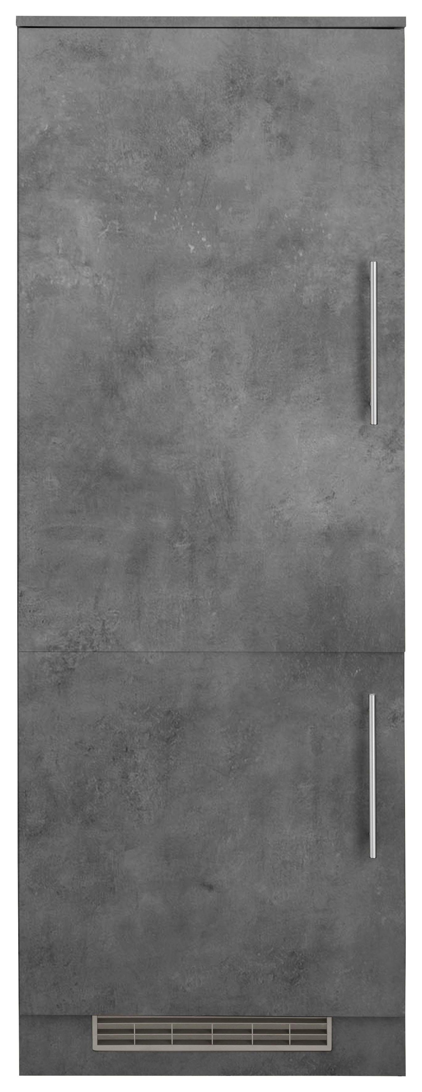 wiho Küchen Kühlumbauschrank Cali 60 cm breit