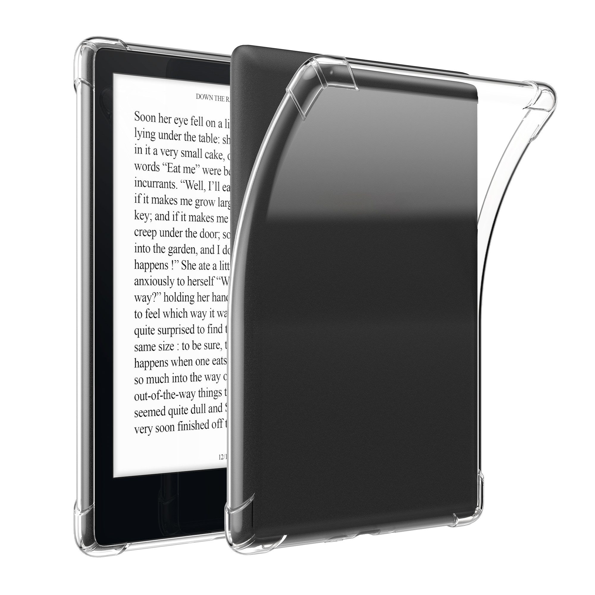 kwmobile E-Reader-Hülle Hülle für Amazon Kindle Paperwhite (2024)/Colorsoft Case eReader Cover, TPU Case Schutzhülle - flexibel und leicht - Transparent