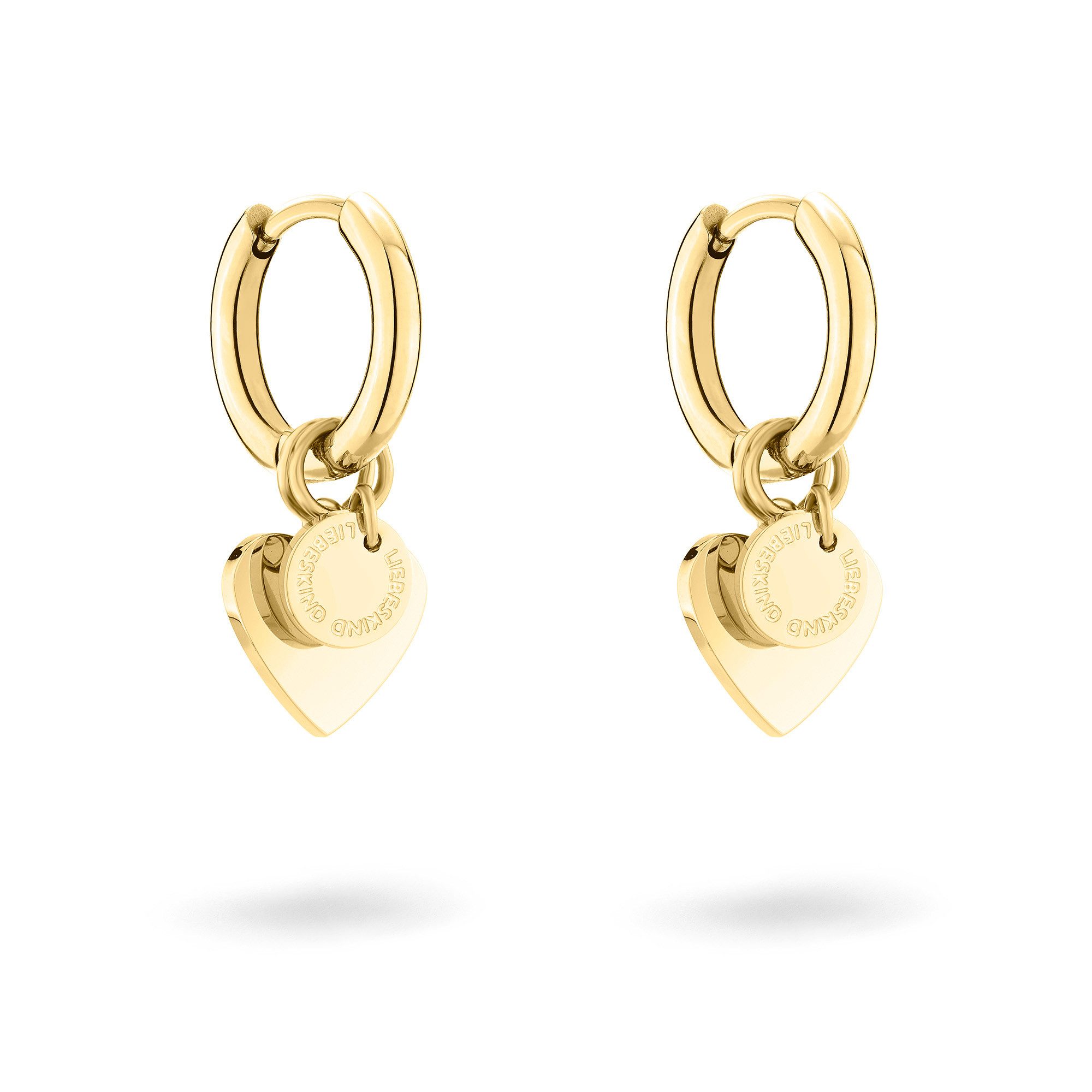 Liebeskind Berlin Paar Сережки-кільця Schmuck Edelstahl Layered Love LJ-1561 LJ-1595 LJ-1596 LJ-1597