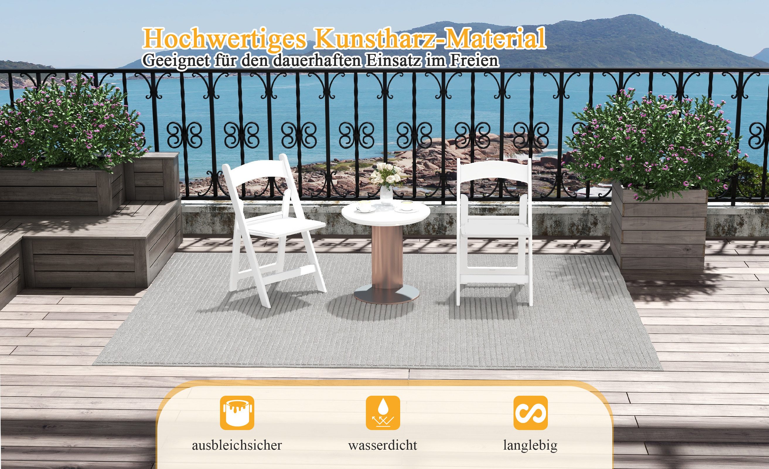 KOMFOTTEU Klappstuhl Gästestühle (2er Set), aus günstig online kaufen