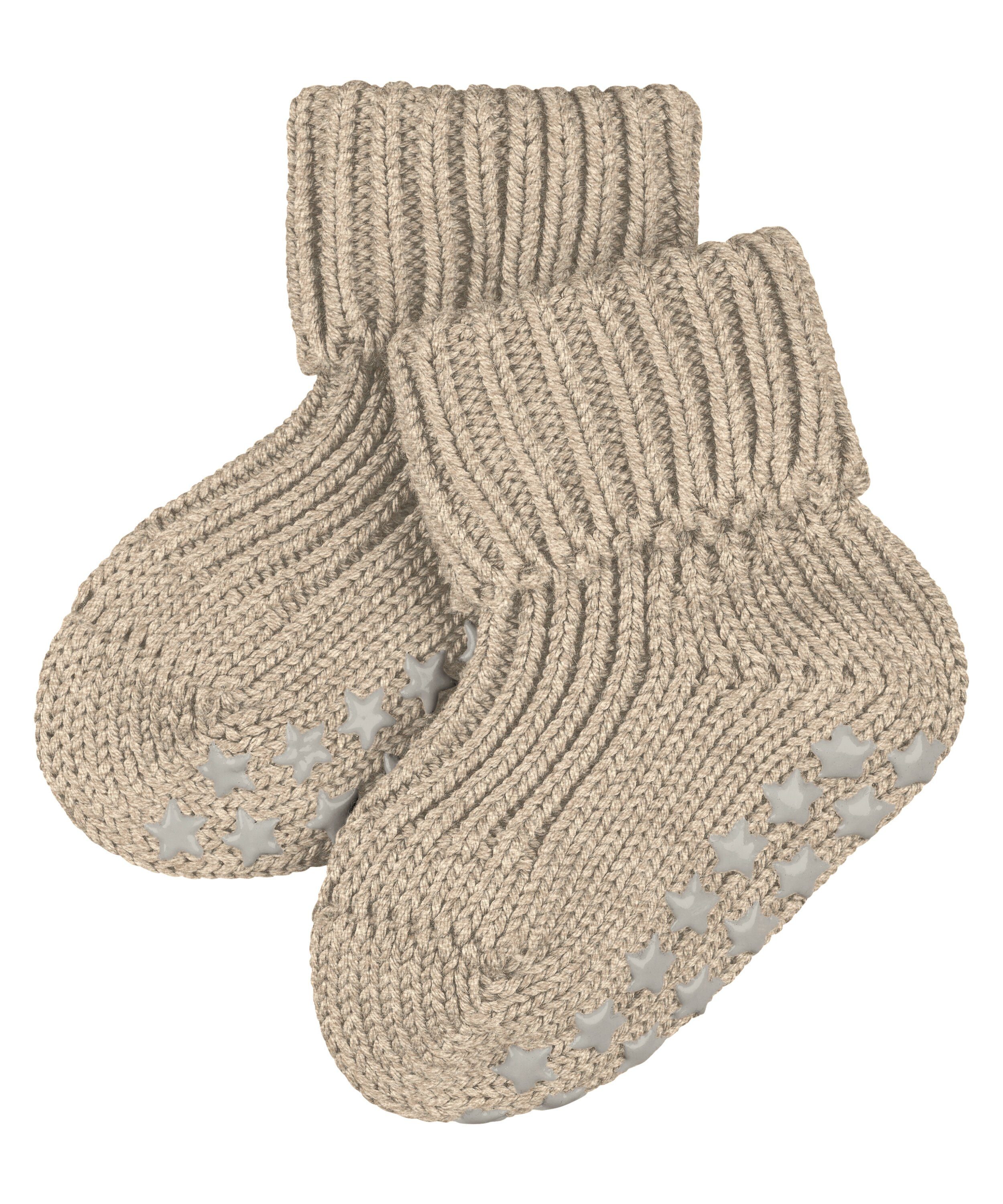 (1-Paar) sand Catspads (4650) Socken Cotton FALKE mel.