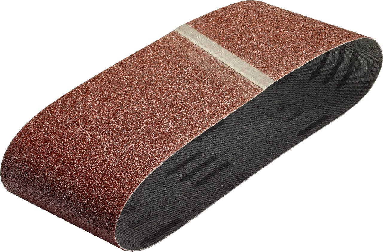 Wolfcraft Bandschleifer Wolfcraft Gewebeschleifbänder K40 76 x 457 mm 6