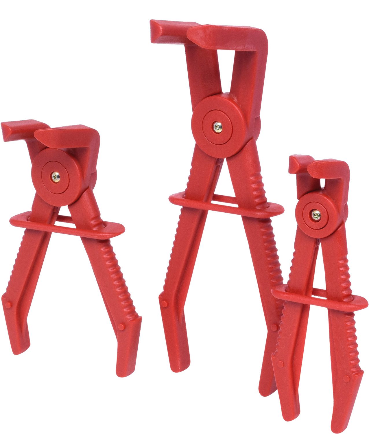 KS Tools Zangenset Schlauch-Abklemm-Zangen-Satz 90°, 3-tlg (115.5055)