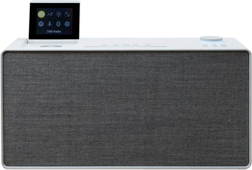 Home Laufwerk) Digitalradio zusätzliches (Digitalradio Pure (DAB) (DAB), White W, Cotton Evoke CD FM-Tuner, Internetradio, 100