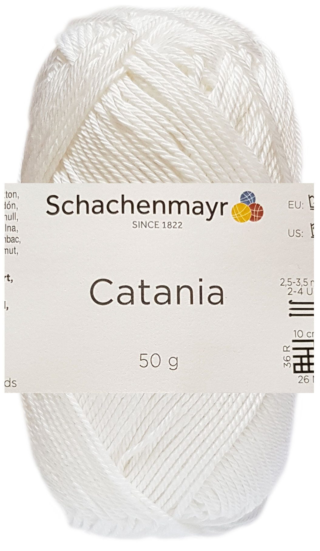 Schachenmayr 50 Gramm Schachenmayr Catania Farbauswahl Bastelgarn, 125 m