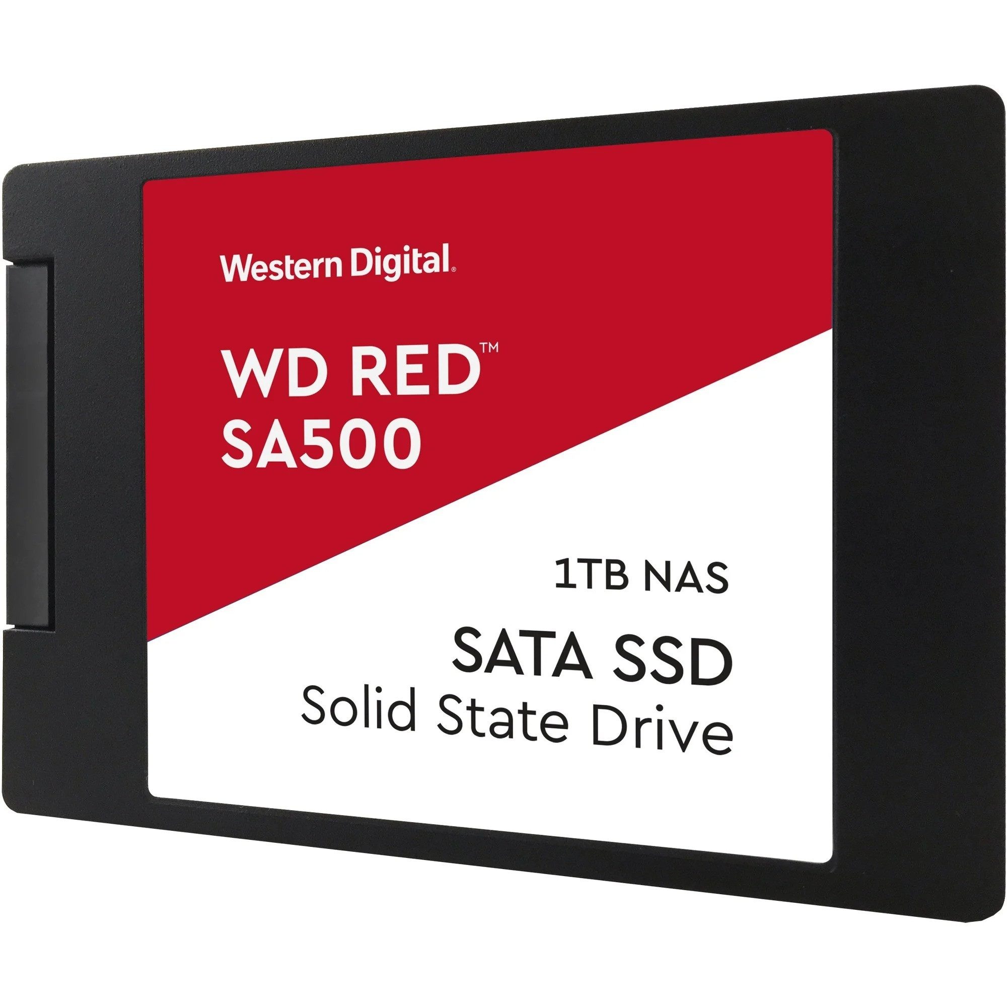 Western Digital WD Red SA500 2TB NAS SSD SATA 2.5 Zoll 2000GB interne SSD (2 TB) 2,5 Zoll" 560 MB/S Lesegeschwindigkeit, 530 MB/S Schreibgeschwindigkeit, NAS-optimiert, 3D NAND, 24/7-Betrieb, hohe Ausdauer