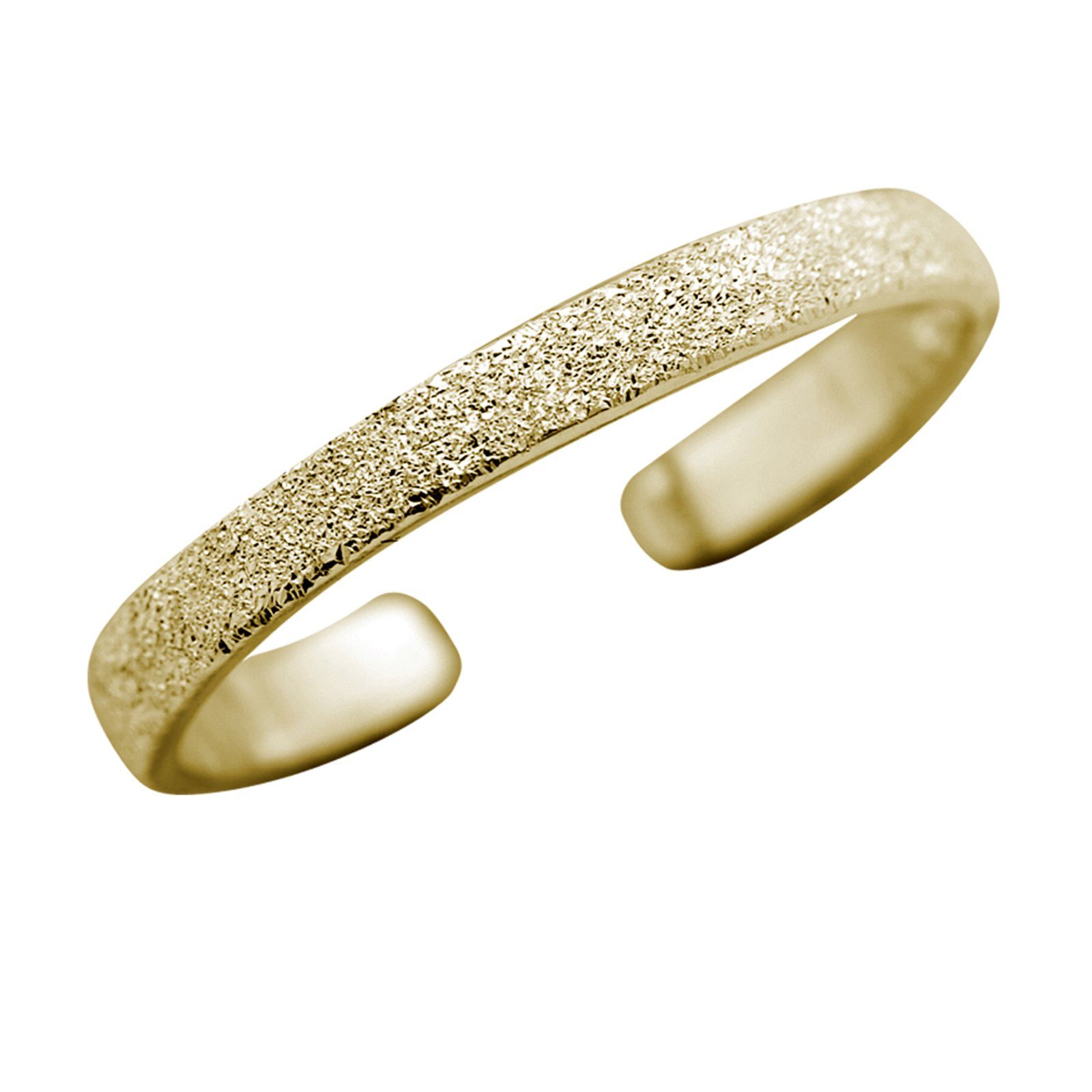 schmuck23 Zehenring »Zeh Ring schmal sandgestralt 925 Silber gold«, Zehring  Fuss Ring Toering online kaufen | OTTO
