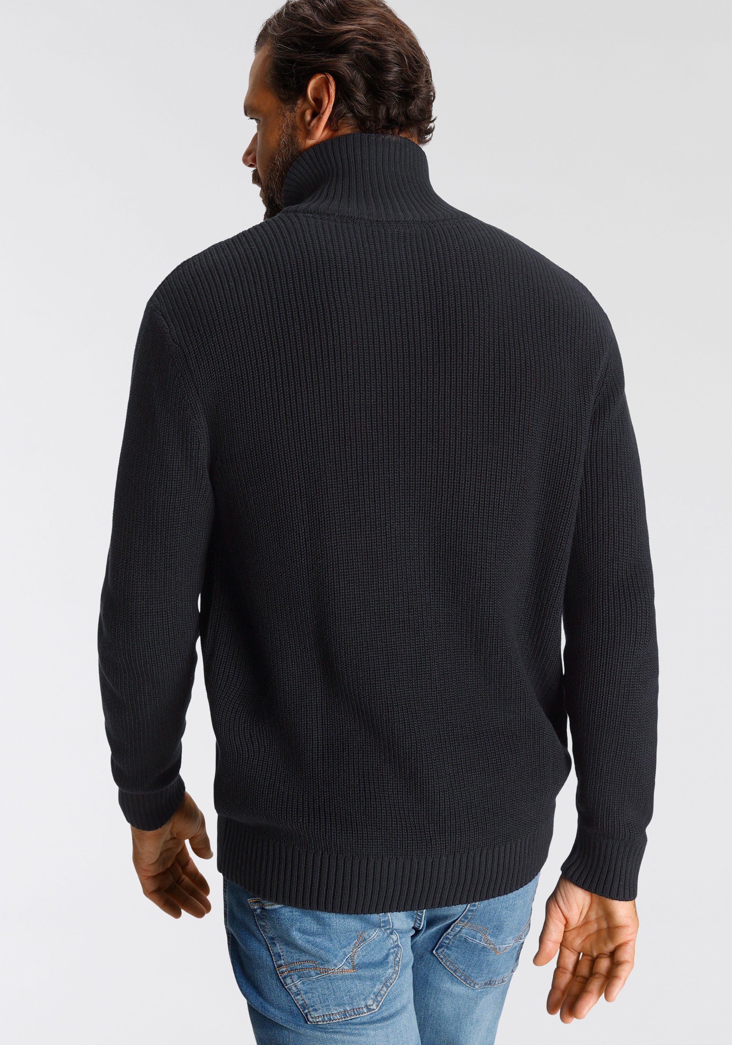 H.I.S Troyer mit Logo-Reißverschluss