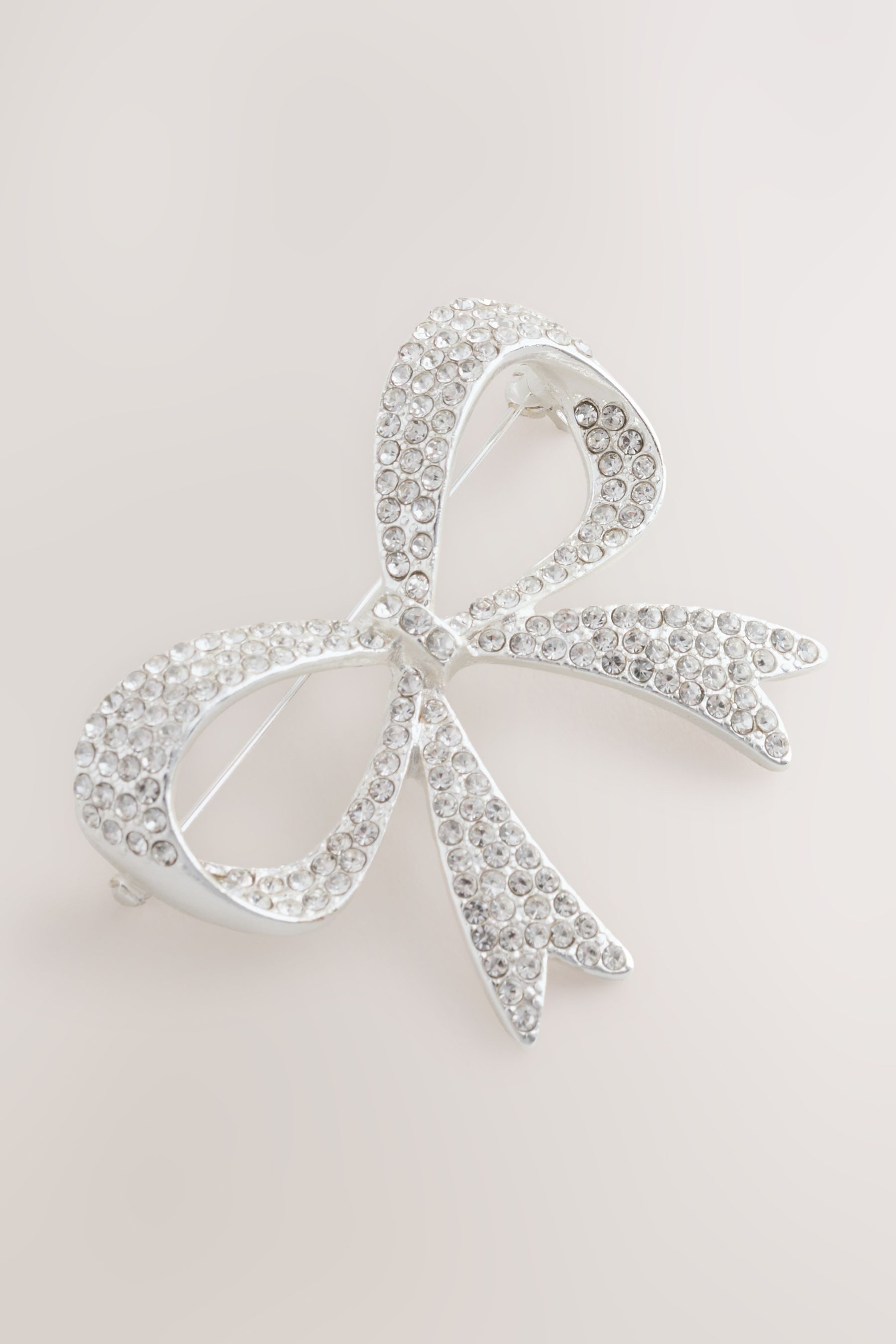 Next Brosche Funkelnde Schleifenbrosche (1-tlg) günstig online kaufen