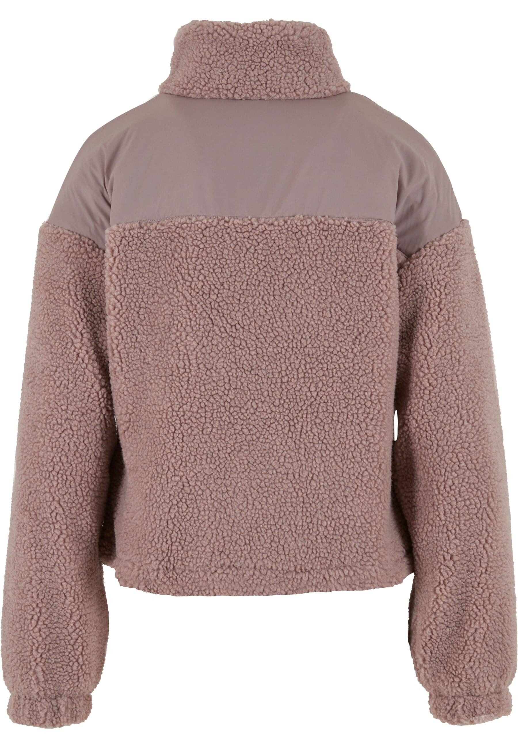 URBAN CLASSICS Winterjacke Urban Classics Damen Ladies Sherpa Mix Jacket (1 günstig online kaufen