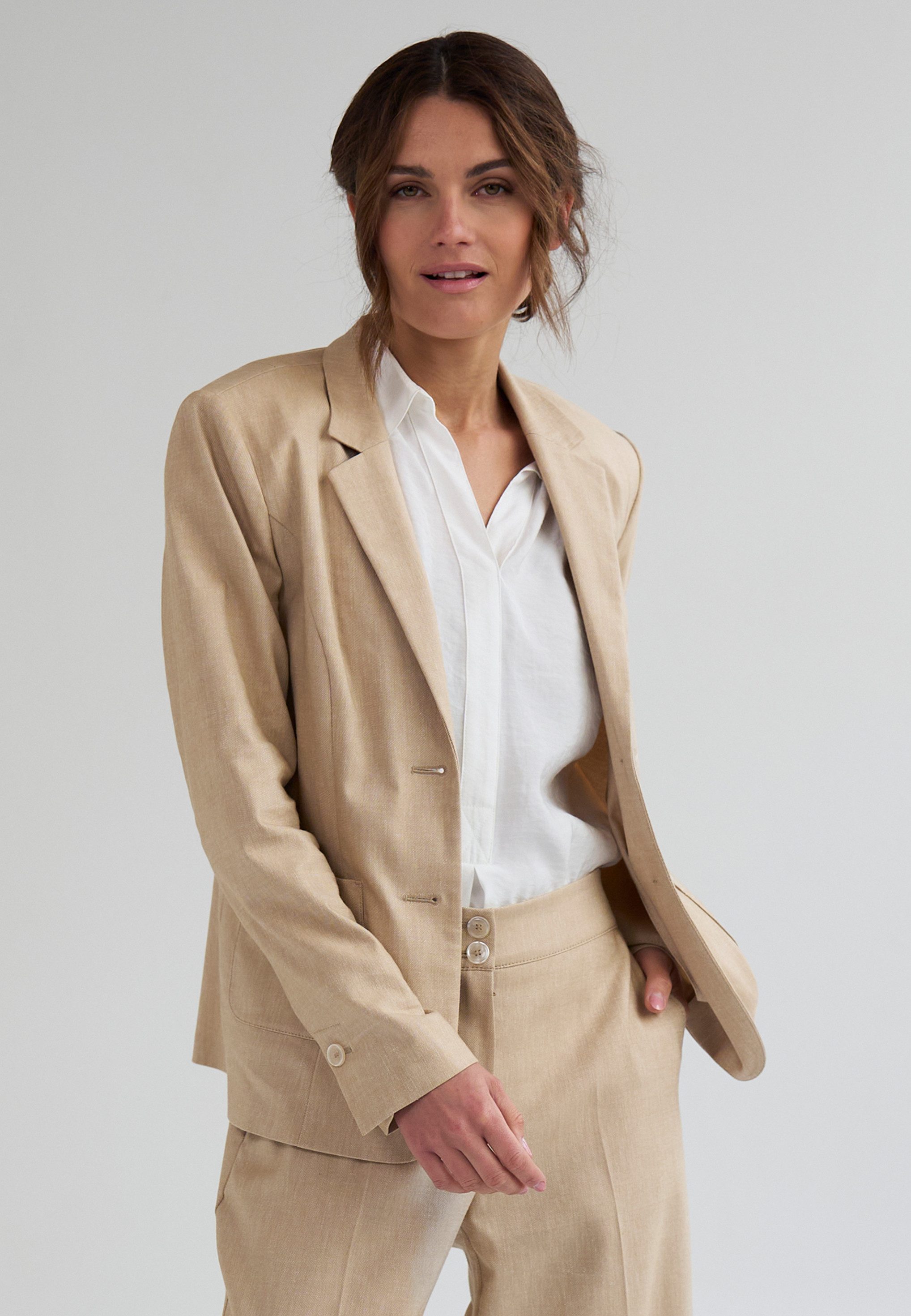 Betty Barclay Kurzblazer Damen langarm Material