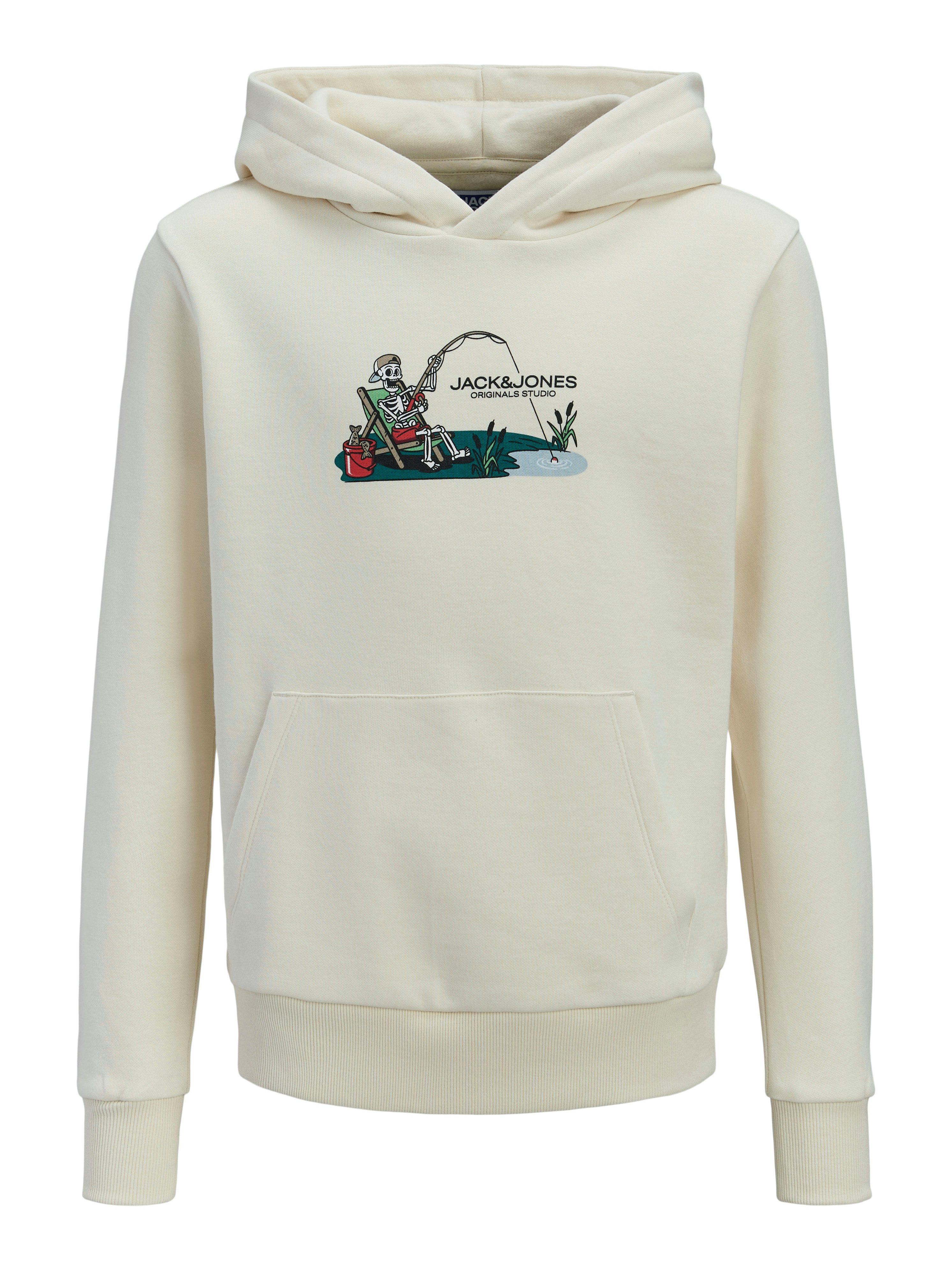 Kapuzensweatshirt JORSKULL NATURE SWEAT HOOD SN JNR