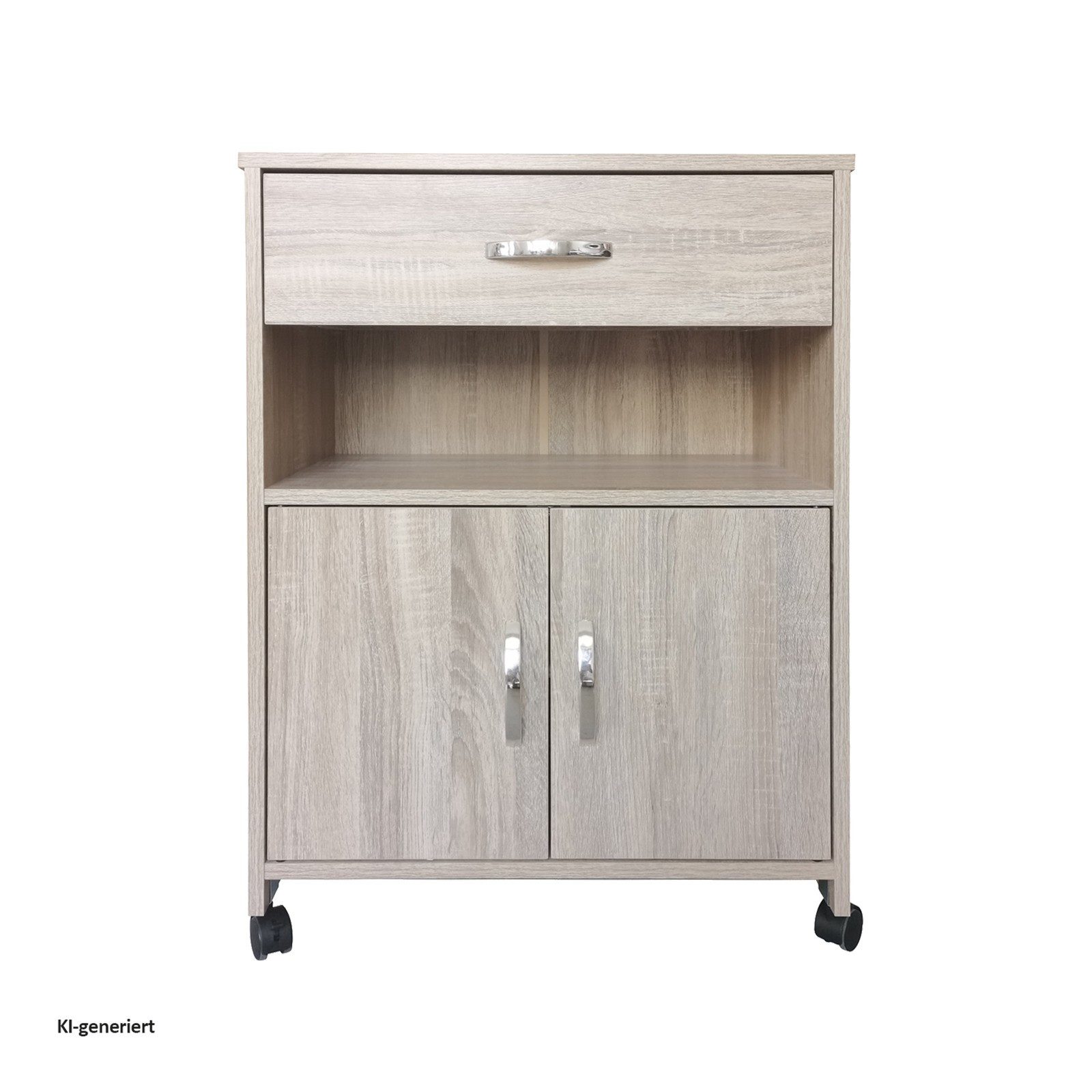 HTI-Line Mehrzweckschrank Küchenschrank Blanca (Stück, 1x Schrank Blanca, ohne Dekoration) Anrichte Mehrzweckschrank