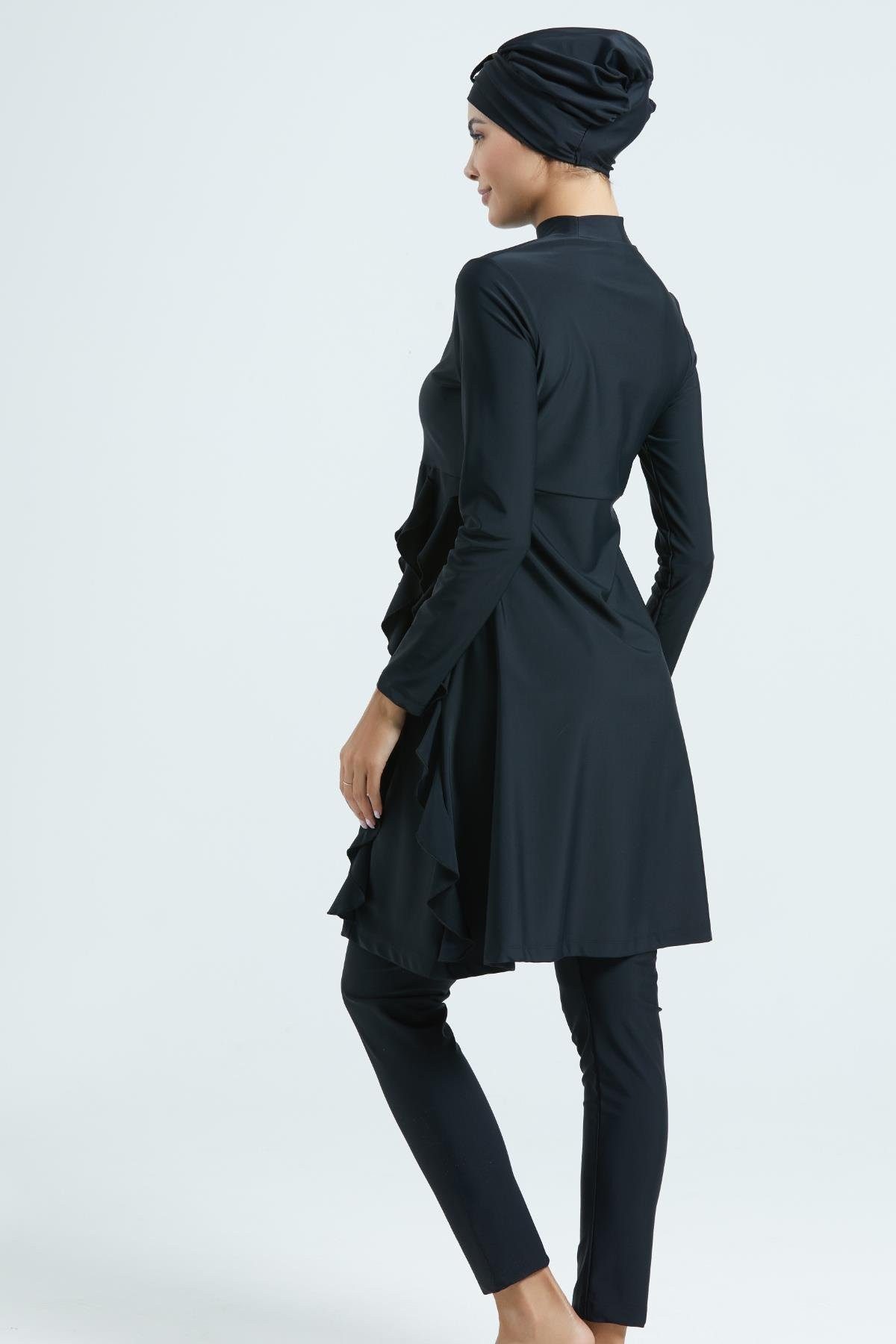 C&CITY Schwimmanzug Vollständig bedeckter 4-teiliger Hijab-Badeanzug günstig online kaufen