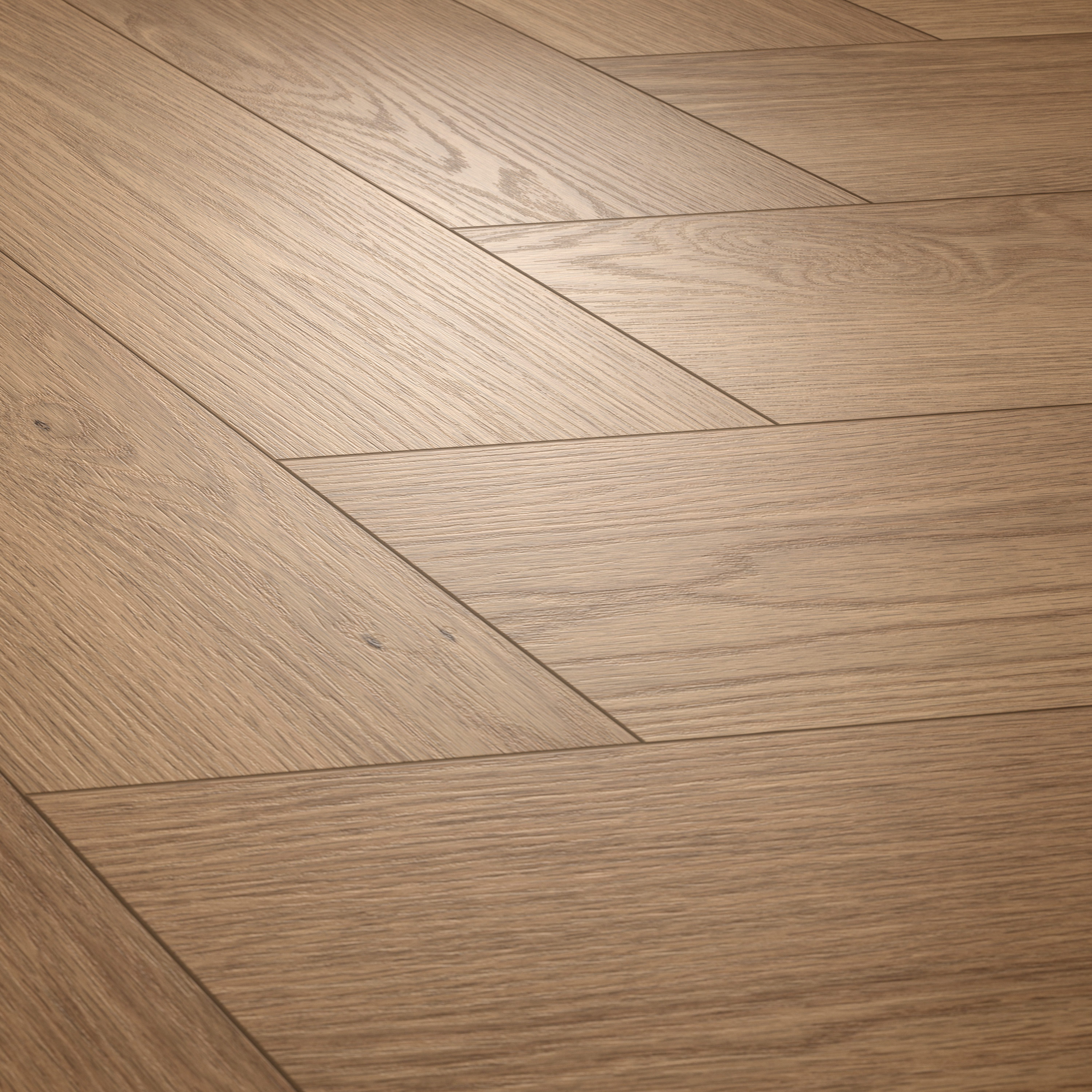 EGGER Laminat Laminat NatureSense Herringbone Fischgrät EL2134 Baronia Eiche braun, (8mm, 1,976qm), Modern & Vielseitig