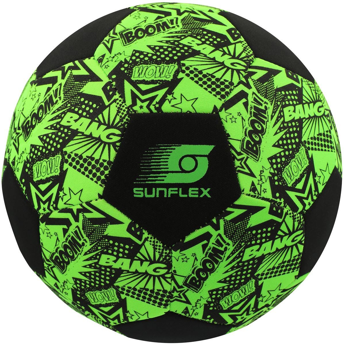 Sunflex Fußball Neopren Fußball Größe 5 Funky Boom, Soccer Ball Ballsport
