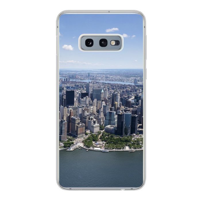 MuchoWow Handyhülle New York - USA - Skyline Phone Case Handyhülle Samsung Galaxy S10e Silikon Schutzhülle